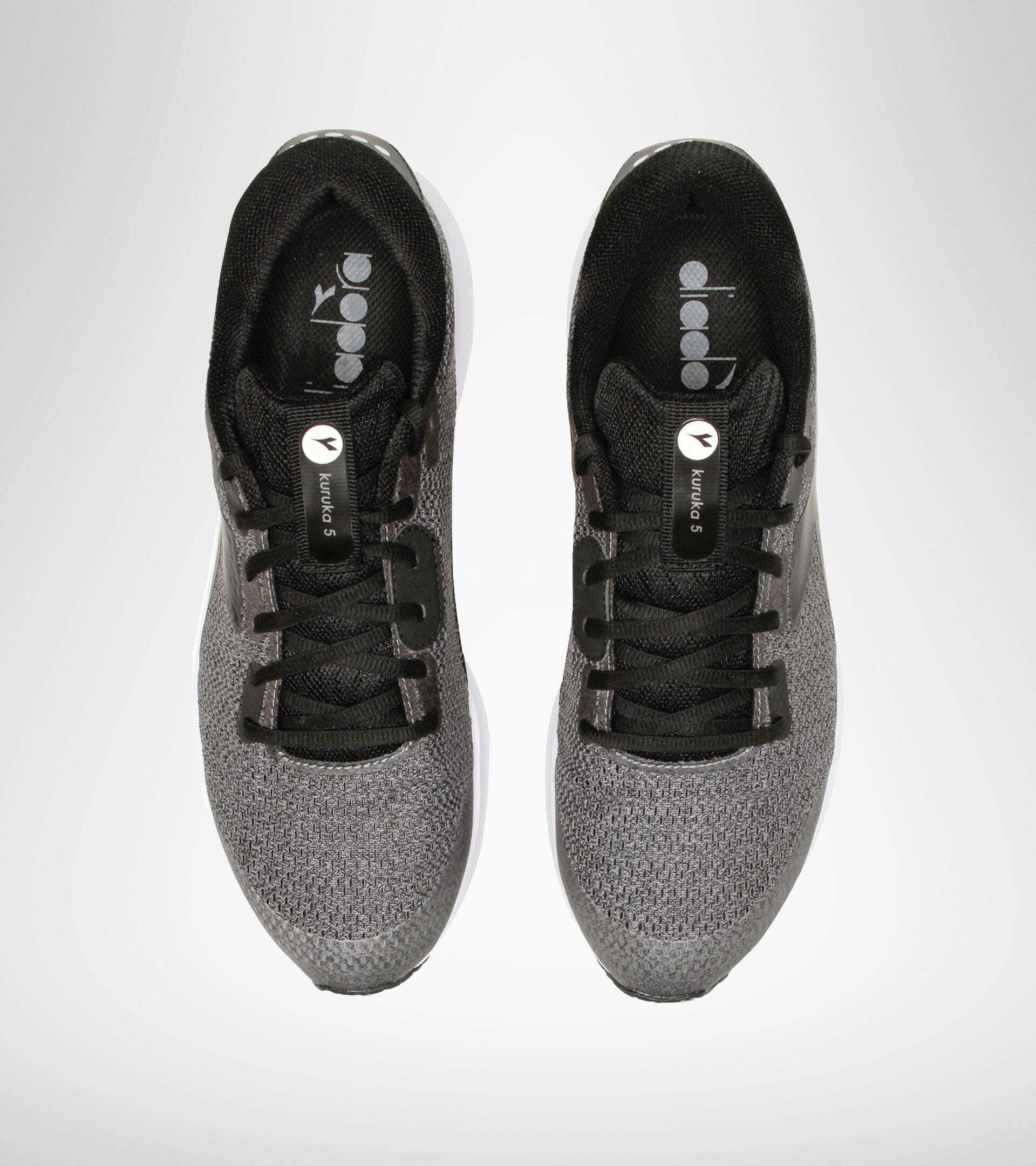 Laufschuh - Herren KURUKA 5 SCHWARZ/WIESS - Diadora