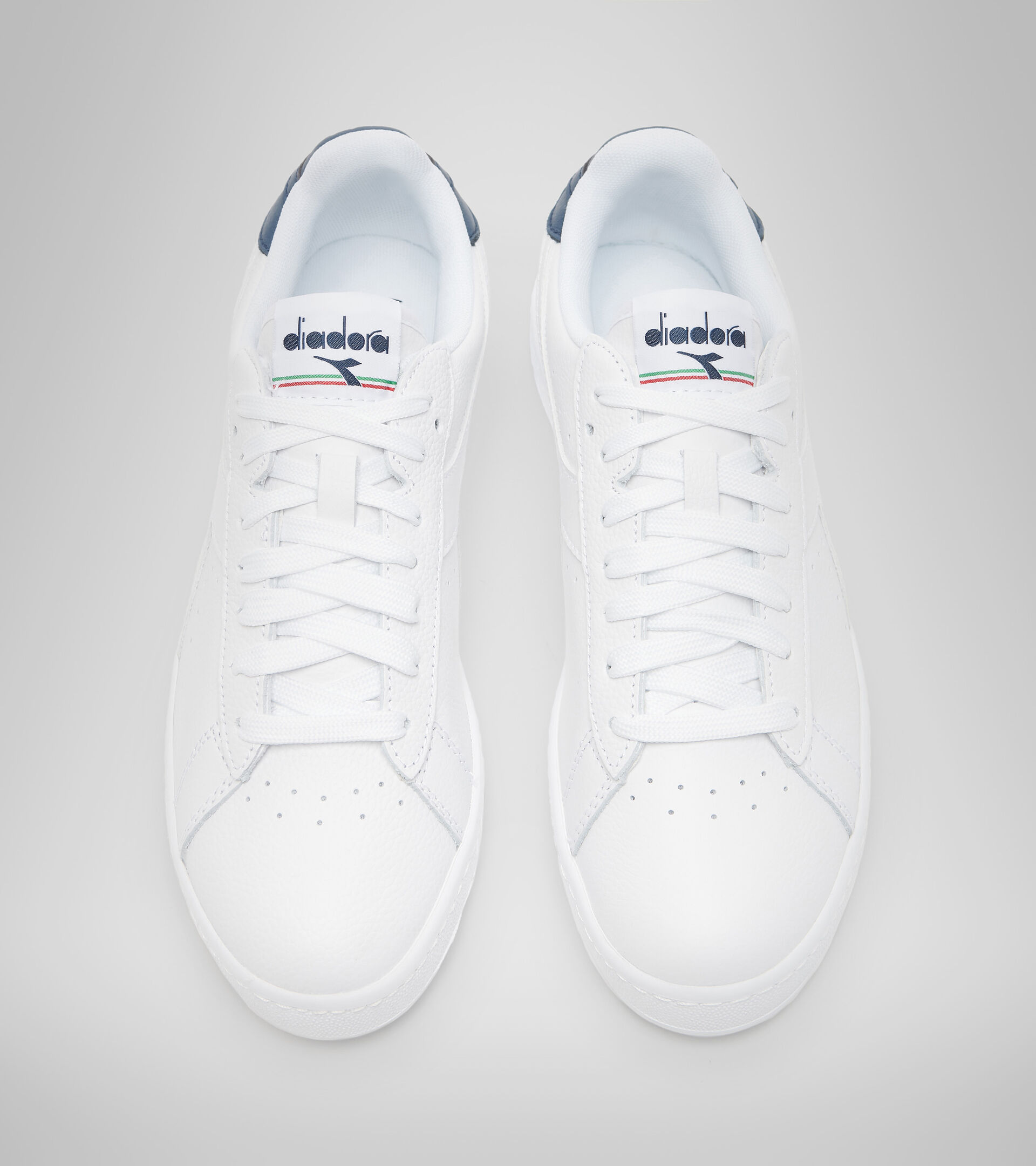 Sports shoe - Unisex GAME L LOW OPTICAL WHITE/BLUE DARK DENIM - Diadora