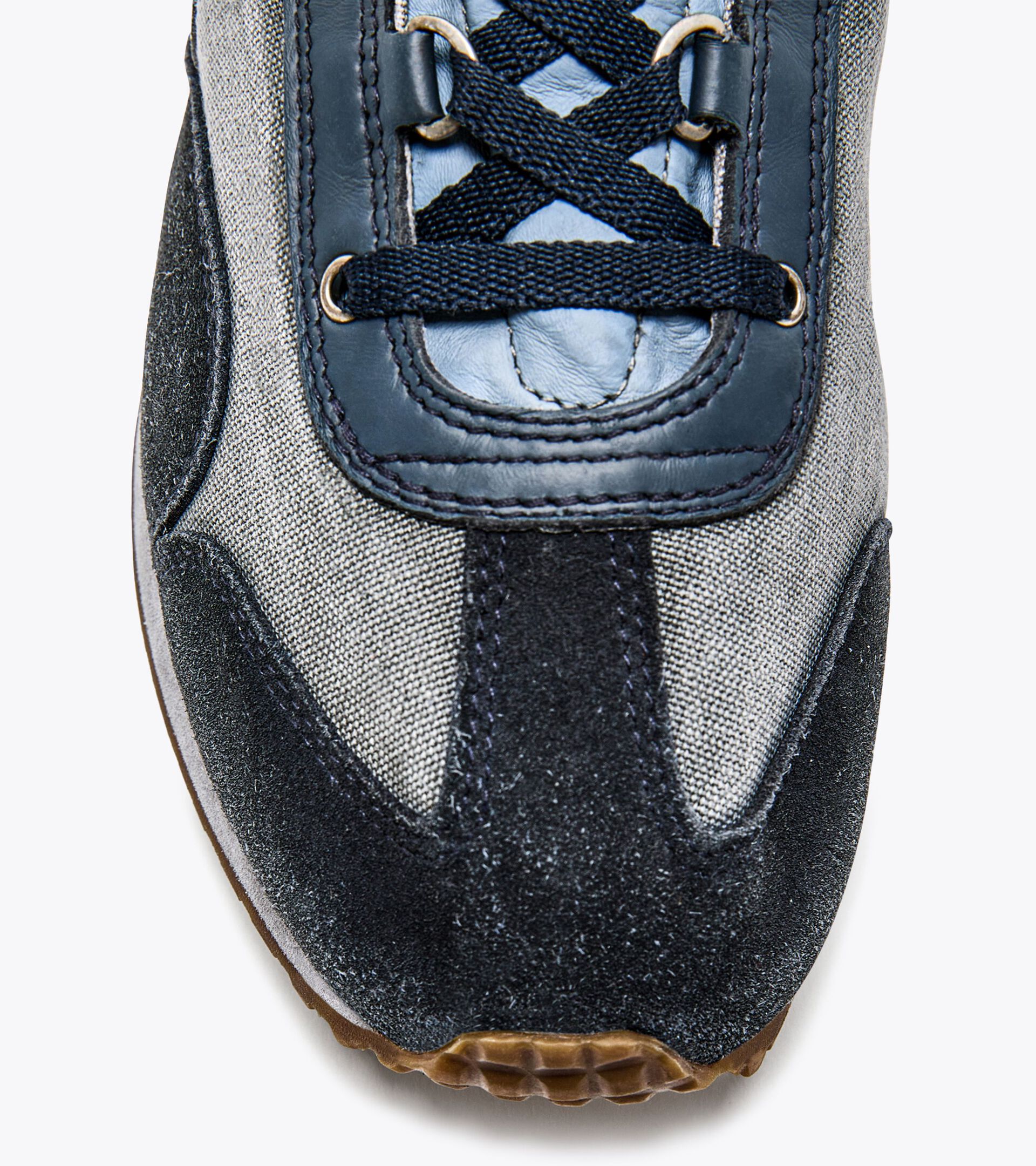 Heritage shoe - Gender neutral EQUIPE H DIRTY STONE WASH EVO BLUE FOG - Diadora