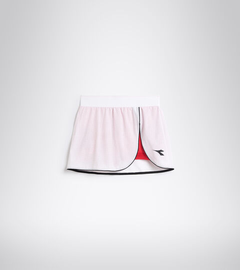 L. SKIRT ICON, BIANCO OTTICO Gonna da tennis in microfibra - Donna L. SKIRT ICON BIANCO OTTICO - Diadora