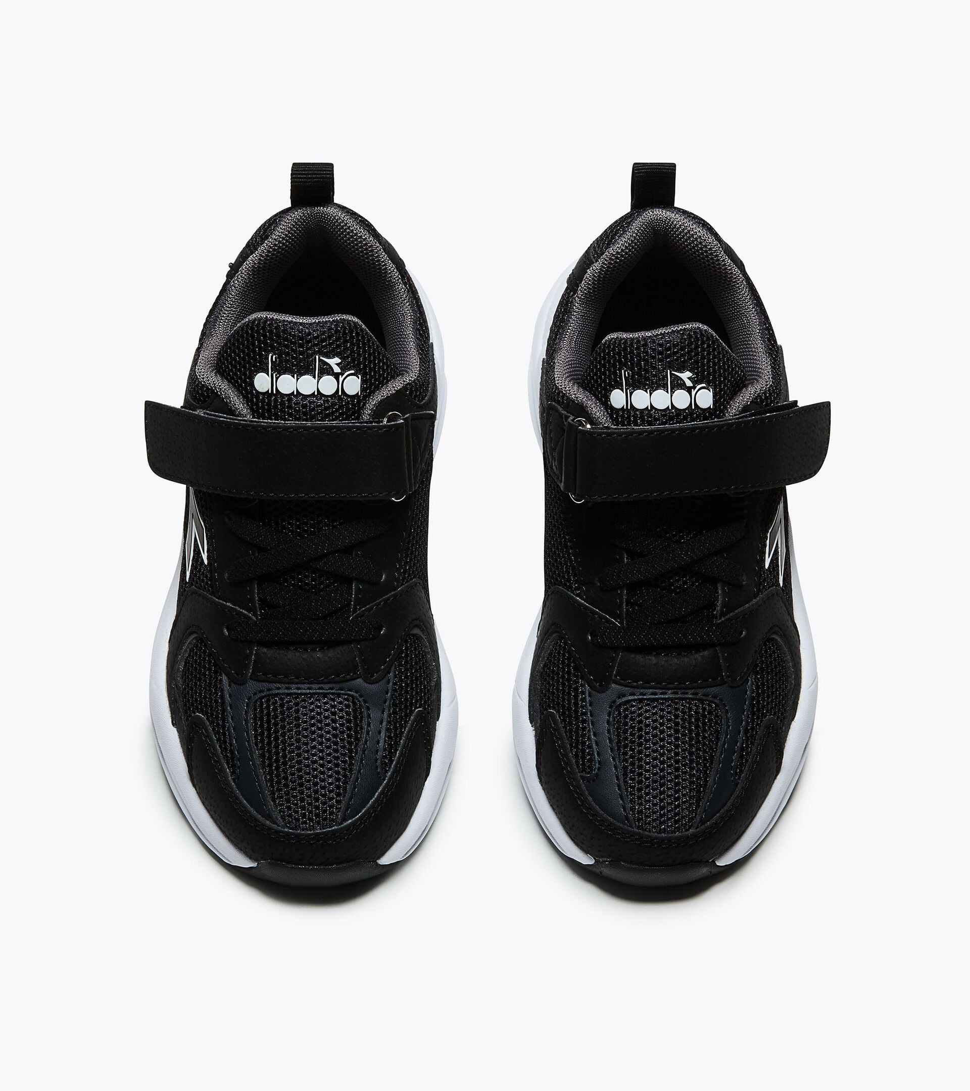 Chaussures de running - Gar&ccedil;on et fille - 4-8 ans  ALLEY PS NOIR - Diadora