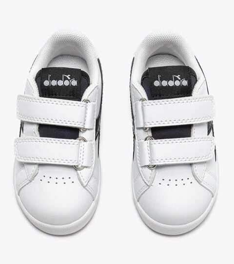 Velcro-closure kids&rsquo; shoe - 1 to 4 years old GAME P POOL TD BLACK - Diadora