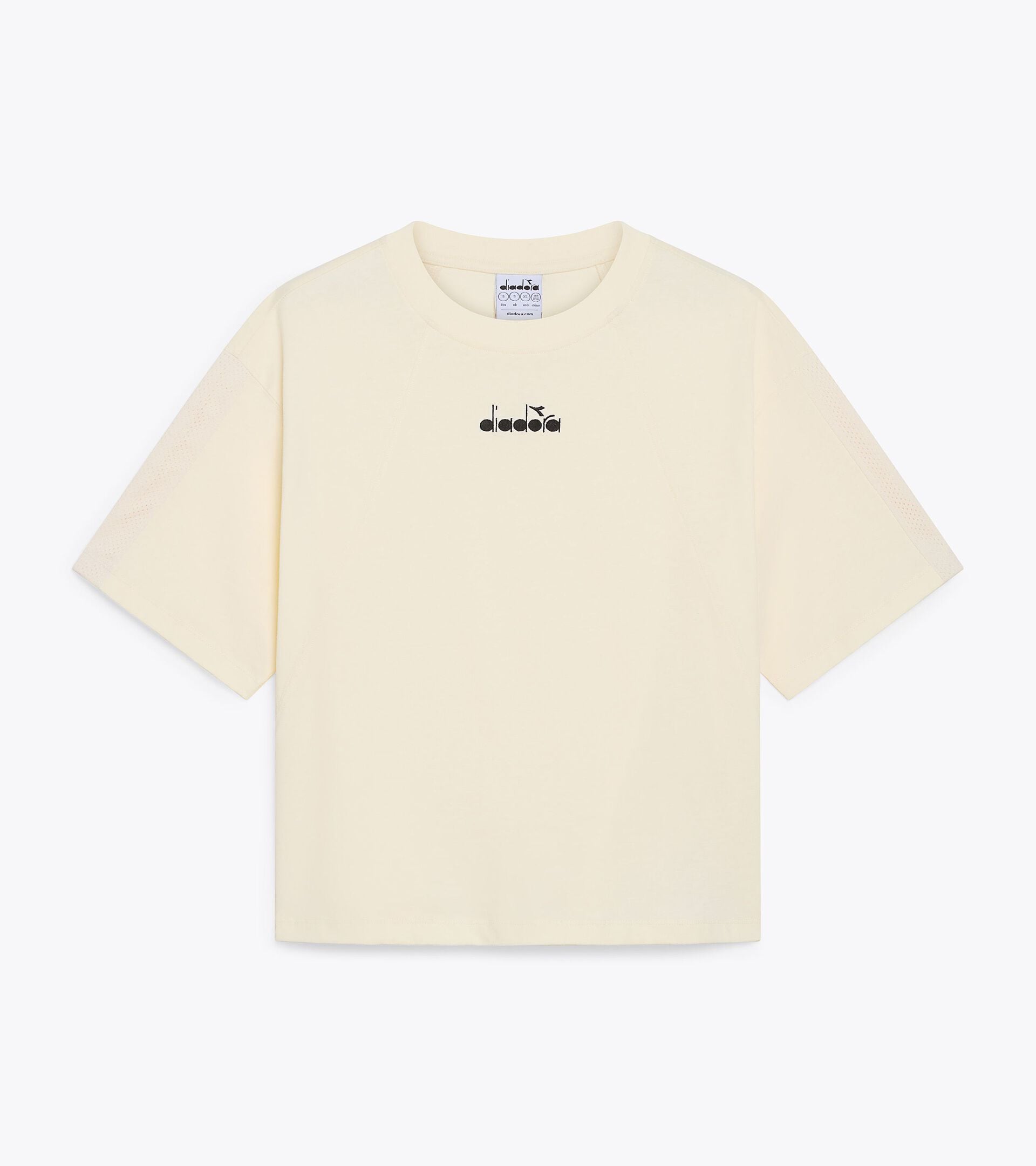 T-shirt manica corta - Regular - Donna L. T-SHIRT SS LOGO BIANCO SOSPIRO - Diadora