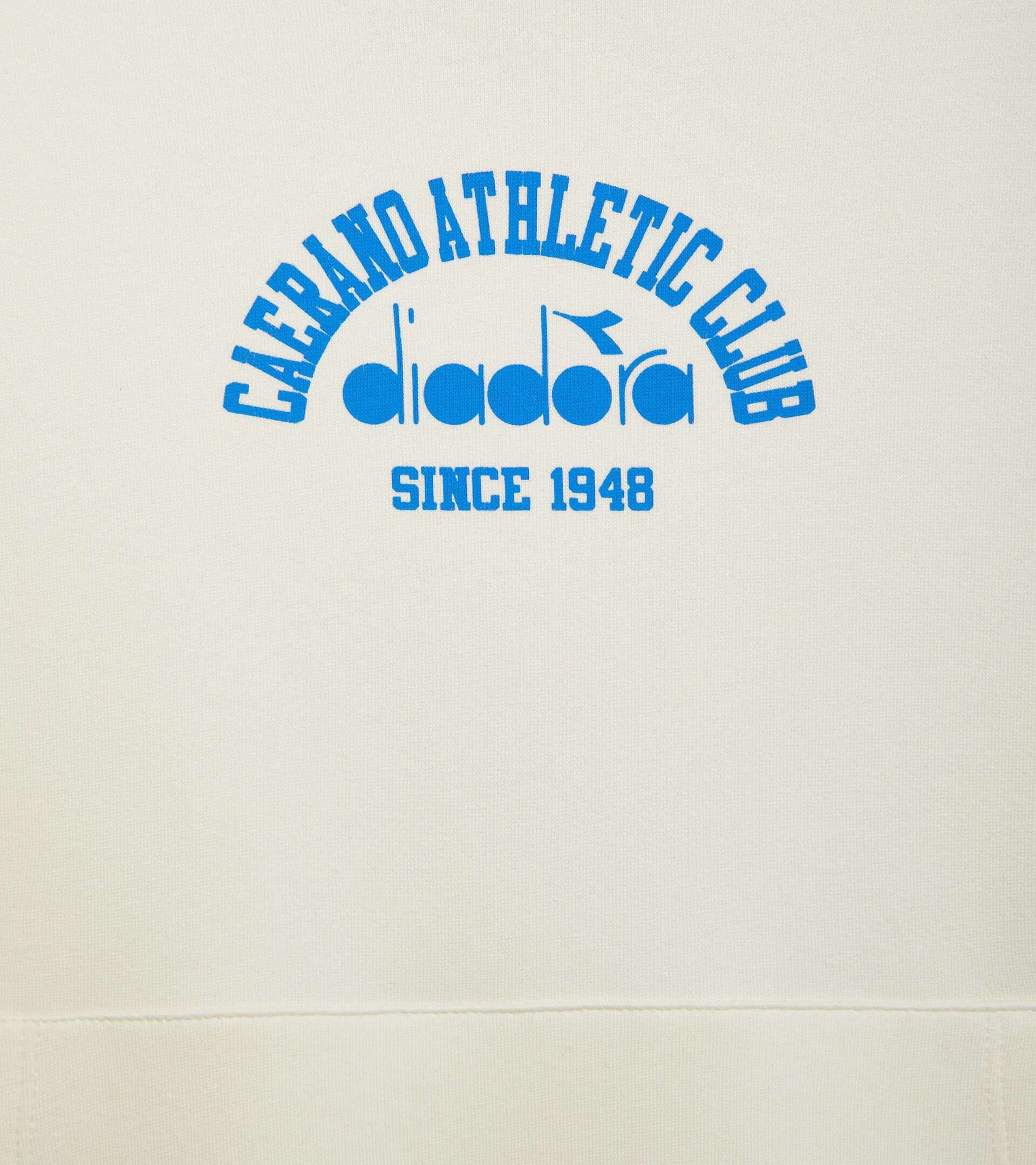 Sweat-shirt à capuche - Gender Neutral HOODIE 1948 ATHL. CLUB BLANCHE VANILLE GLACE - Diadora