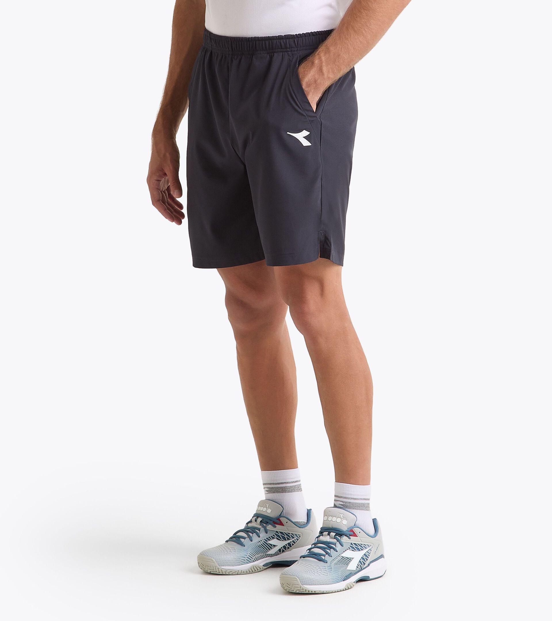 Bermuda de tenis - Hombre SHORT COURT HIERRO NUEVE - Diadora