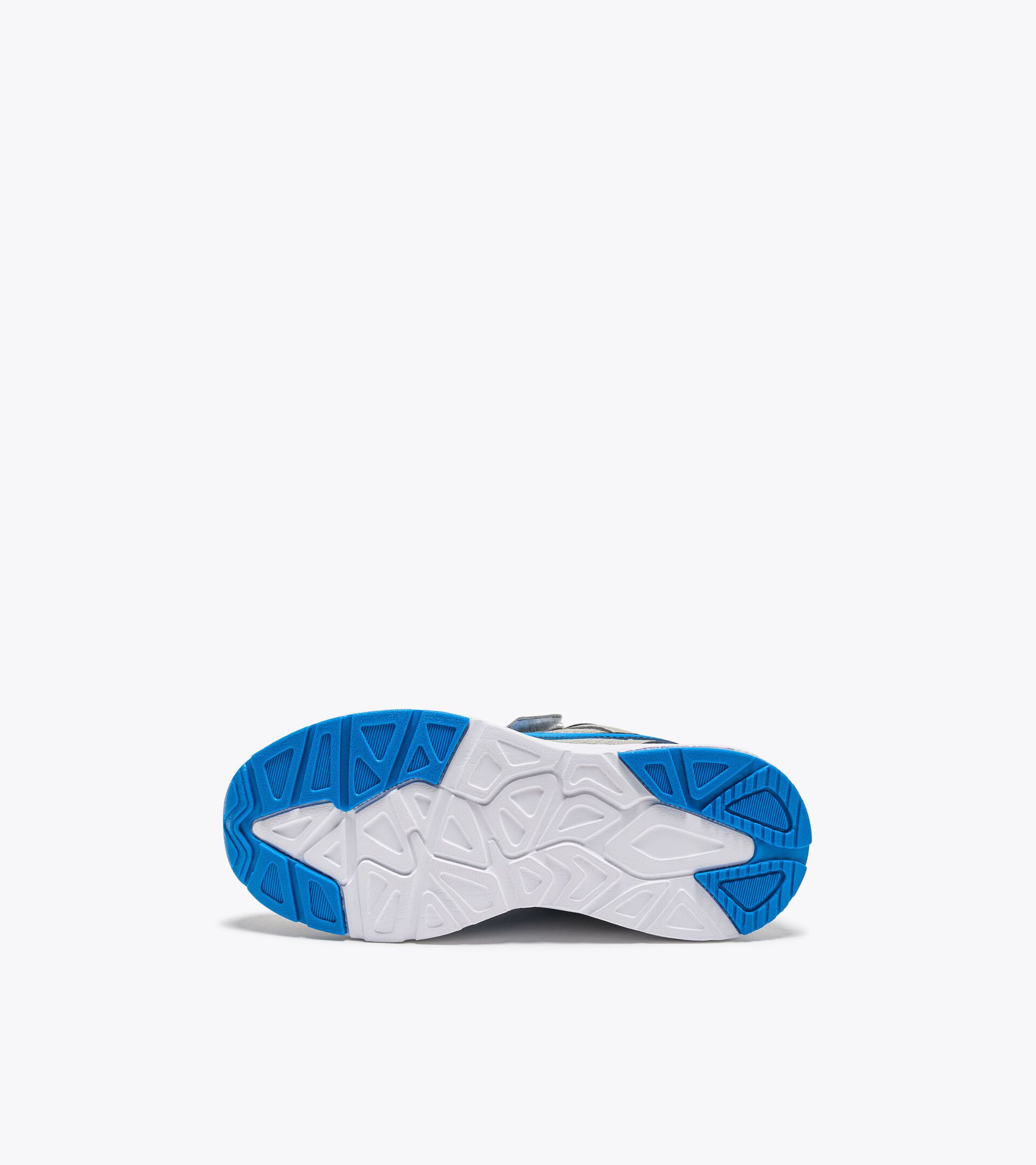 Junior running shoe - All-Gender FALCON 5 JR V SILVER DD/PALACE BLUE - Diadora