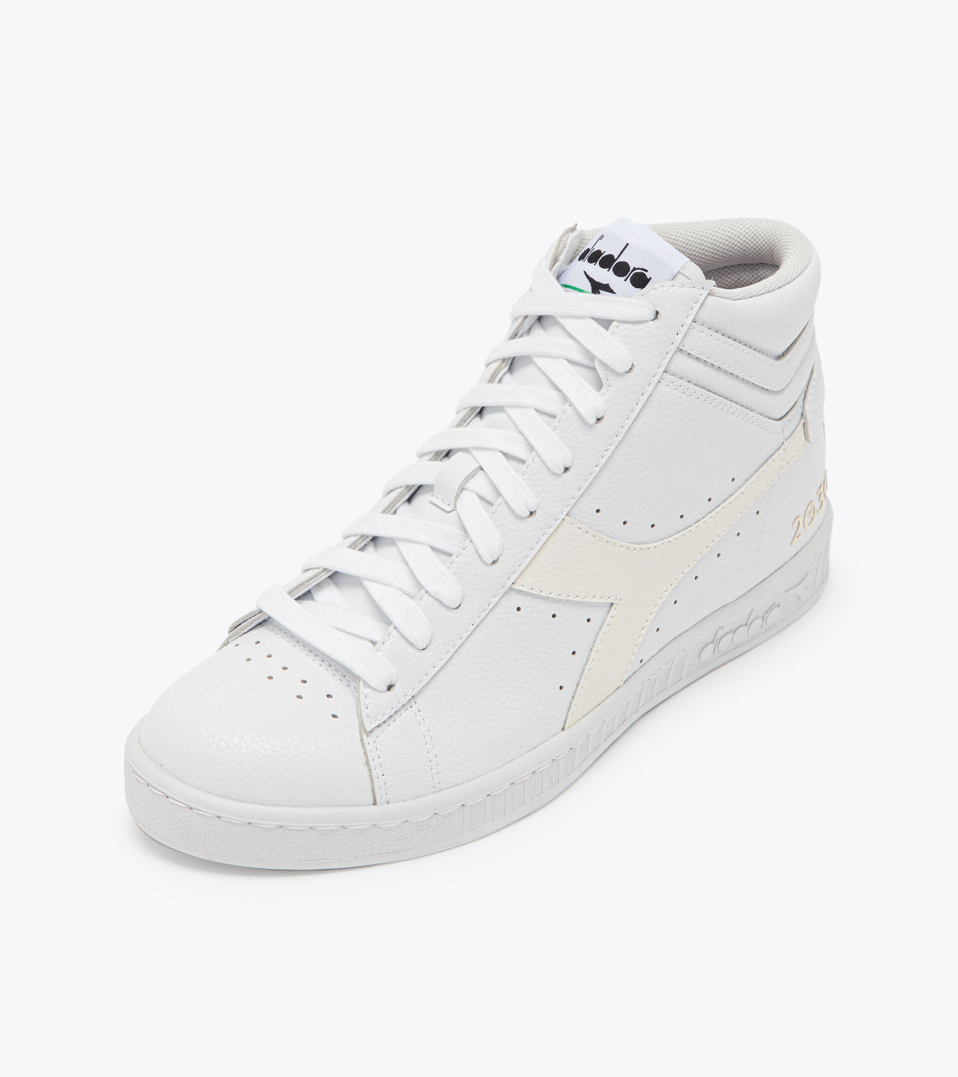 Sporty sneakers - Gender neutral GAME L HIGH 2030 PRISTINE/WHITE - Diadora