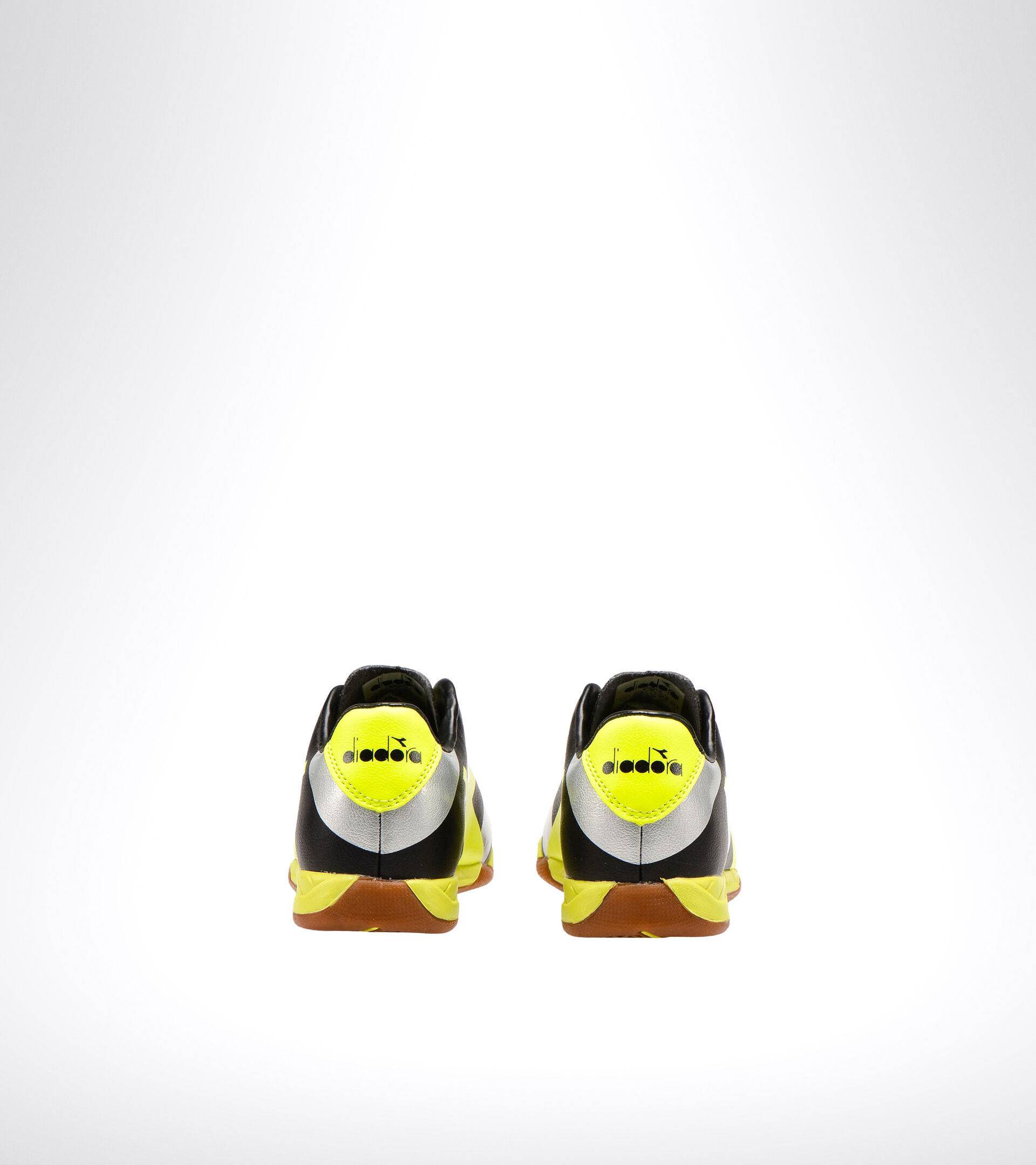 Chaussures de football pour salle - Unisexe Enfant RAPTOR R ID JR NERO/ARGENTO/GIALLO FL DD - Diadora