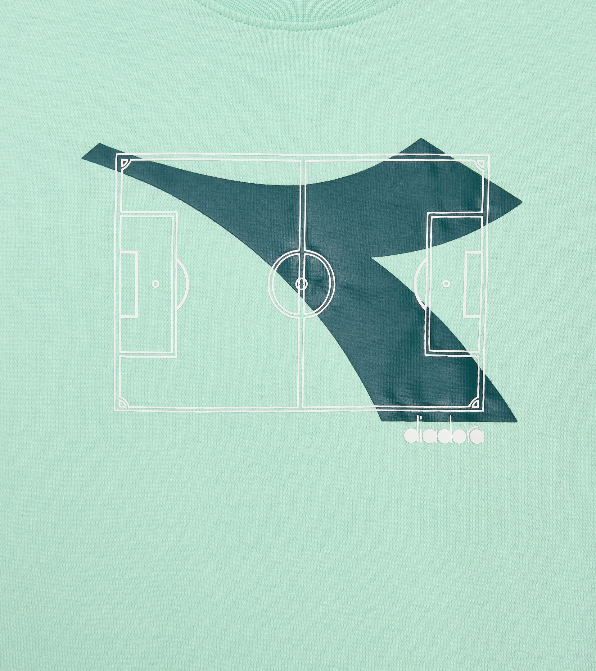 Sports set - T-shirt and shorts - Boy JB. SET  ESSENTIAL SPORTS SS GREEN BIRDS EGG - Diadora