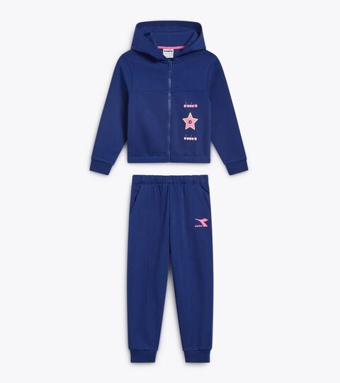 JG. TRACKSUIT HD FZ LOGO, BLU ESTATE Set tuta in coordinato - Ragazza
JG. TRACKSUIT HD FZ LOGO BLU ESTATE - Diadora