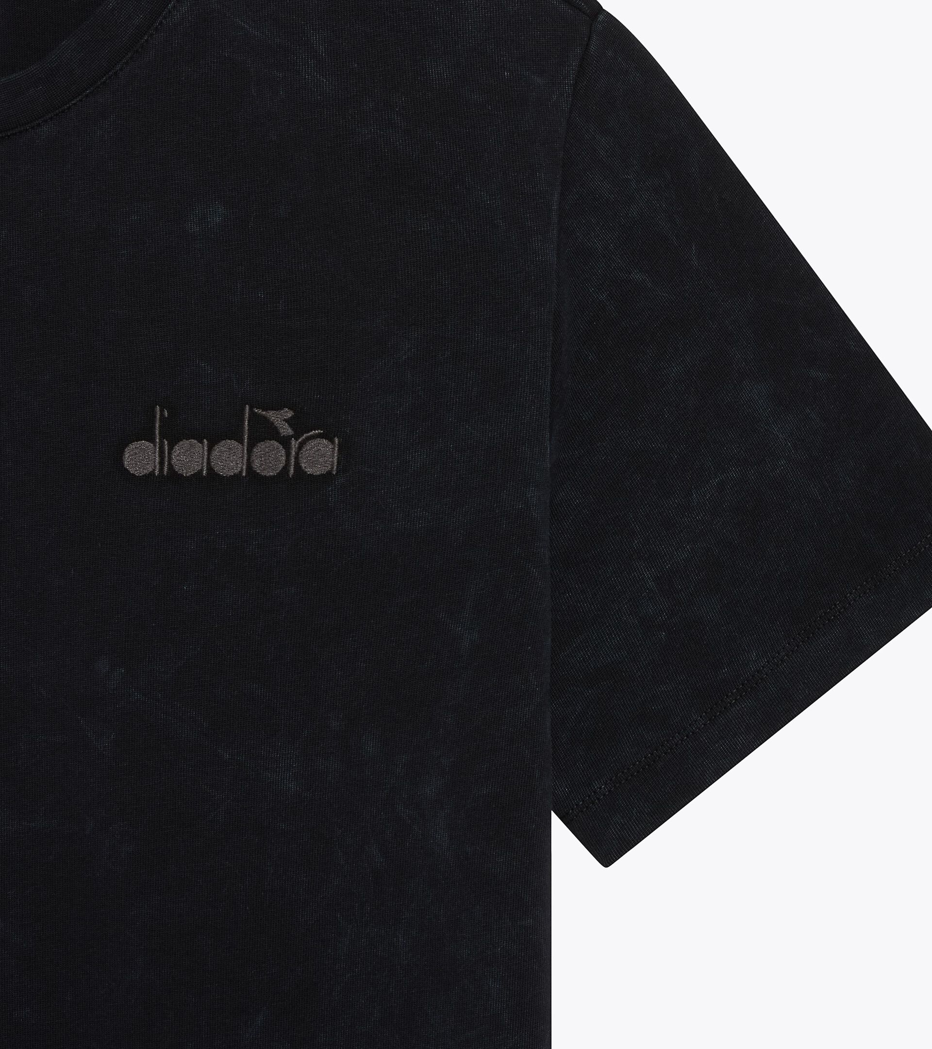 Short-sleeved T-shirt - Regular fit - Men&rsquo;s T-SHIRT SS AVENUE LAB II BLACK COAL - Diadora