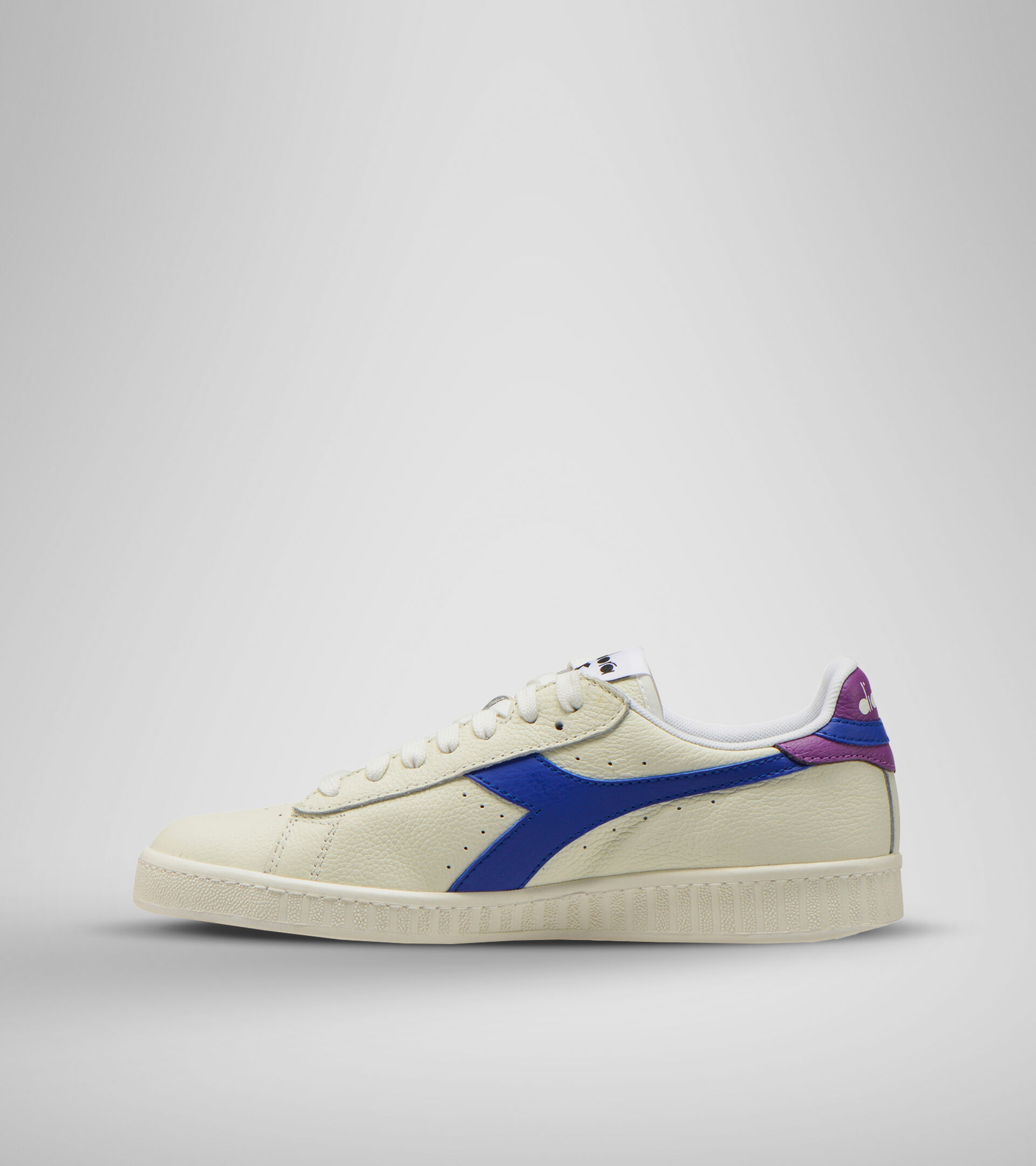 Trainer - Unisex GAME L LOW WHT/SURF THE WEB/BRIGHT VIOLET - Diadora