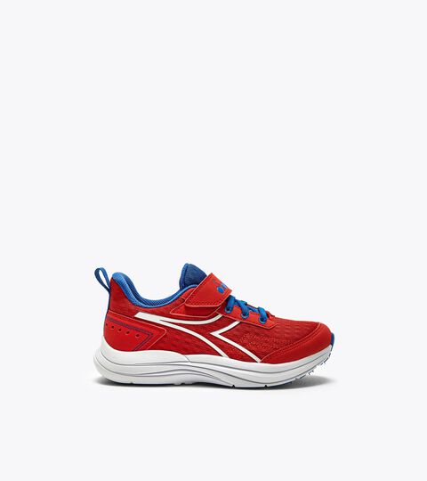 Junior running shoes - Gender Neutral SNIPE JR HIGH RISK RED/PRINCESS BLUE - Diadora