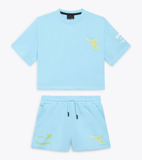 JG. SET CANDY, SKY Sport suit - Fit comfort - Girl JG. SET CANDY SKY - Diadora