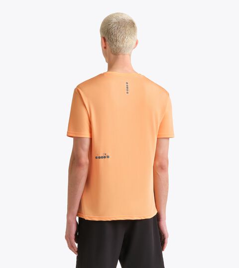 Camiseta deportiva - Hombre SS T-SHIRT RUN COBBLER DE MELOCOTON - Diadora