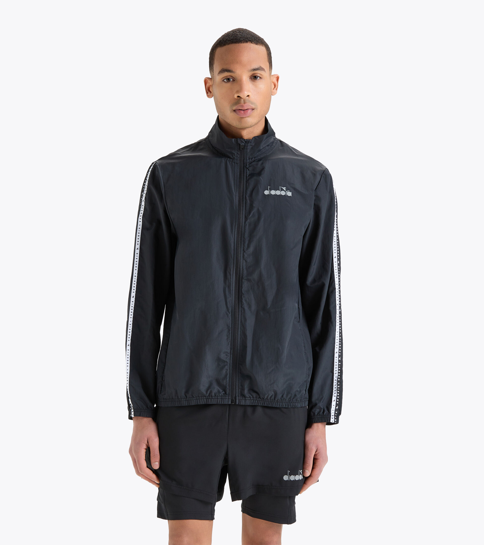 Chaqueta cortavientos - Hombre MULTILAYER JACKET BE ONE NEGRO - Diadora