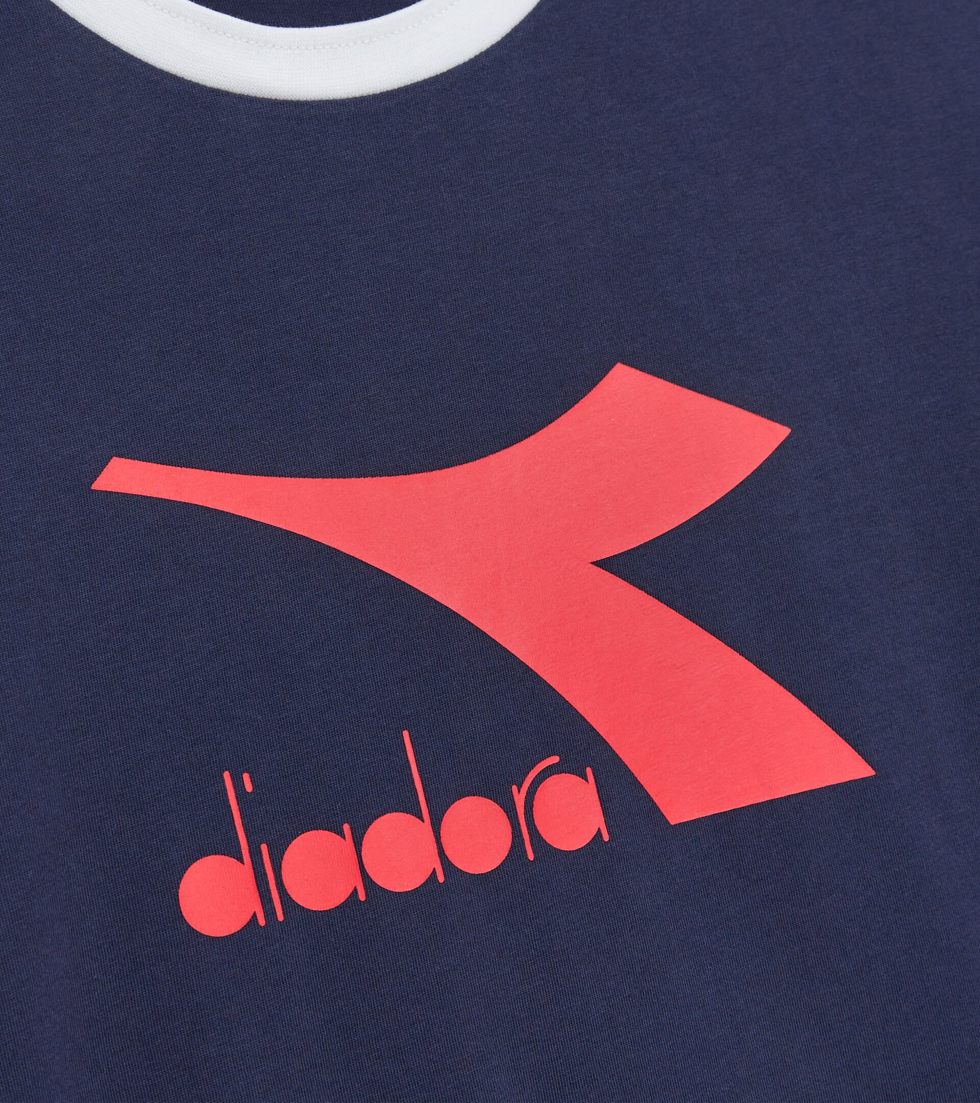 T-shirt in cotone - Uomo T-SHIRT SS SLAM BLU CLASSICO - Diadora
