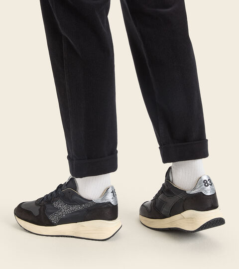 VENUS GLITTER DIRTY, NEGRO Zapatillas Heritage - Mujer VENUS GLITTER DIRTY NEGRO - Diadora