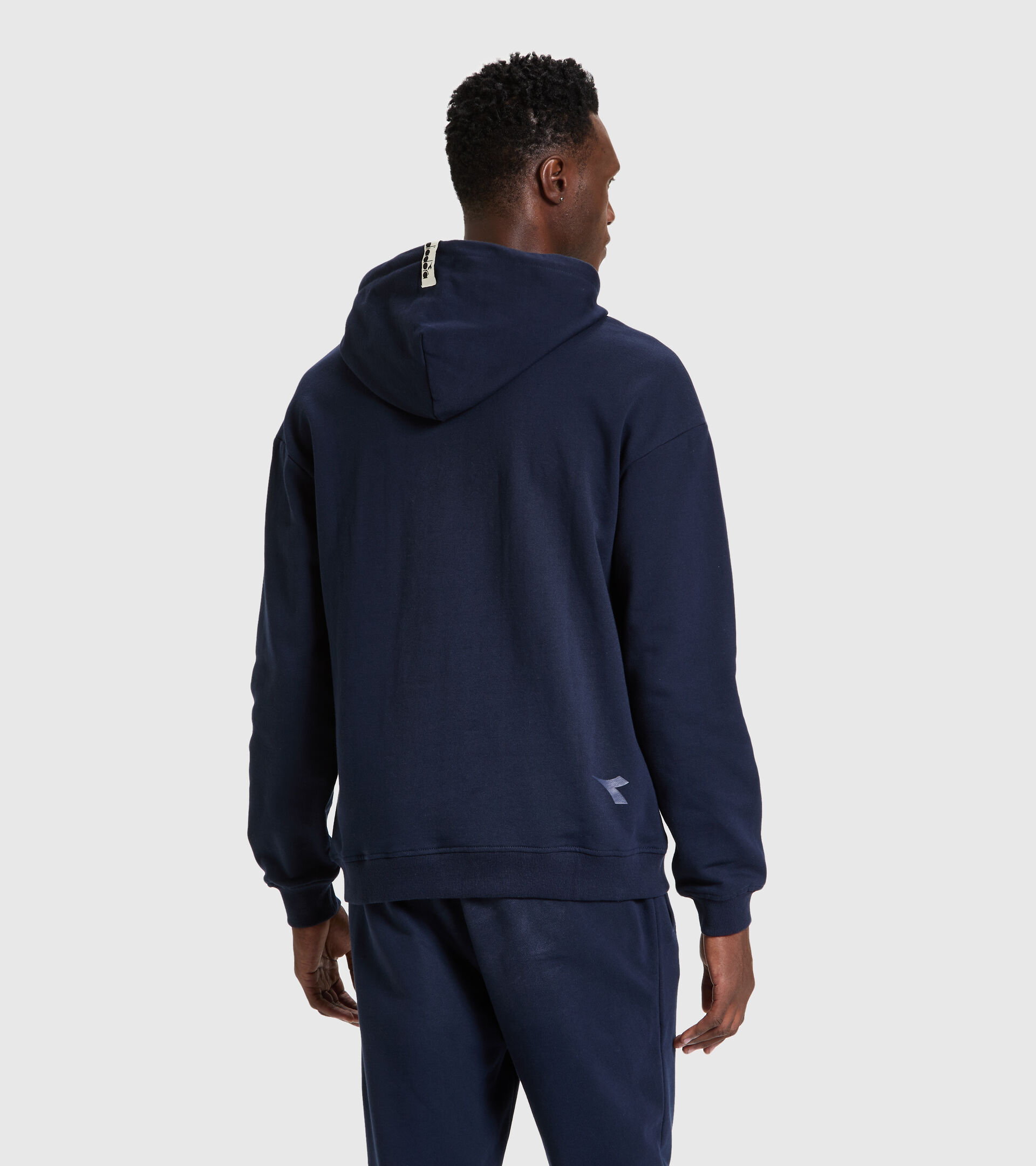 Hooded sweatshirt - Unisex HOODIE DIADORA HD CLASSIC NAVY - Diadora
