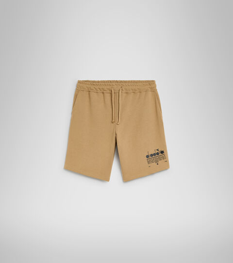 BERMUDA MANIFESTO, BEIGE DORADO Bermudas de algodón - Unisex BERMUDA MANIFESTO BEIGE DORADO - Diadora