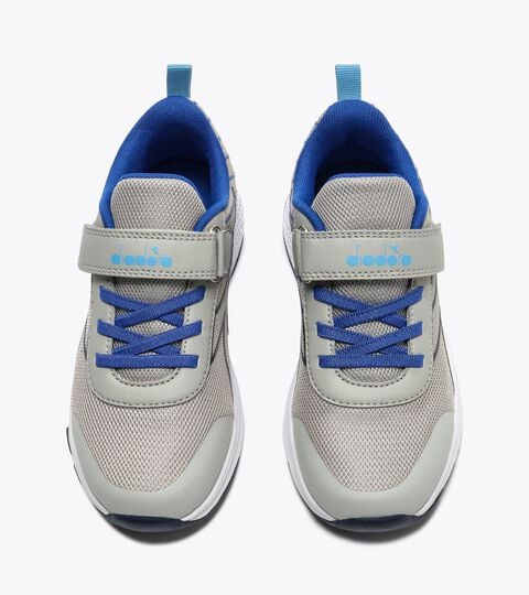 Chaussure de course junior - Tous genres FALCON 6 JR V ARGENTO DD/AZZURRO SCURO - Diadora