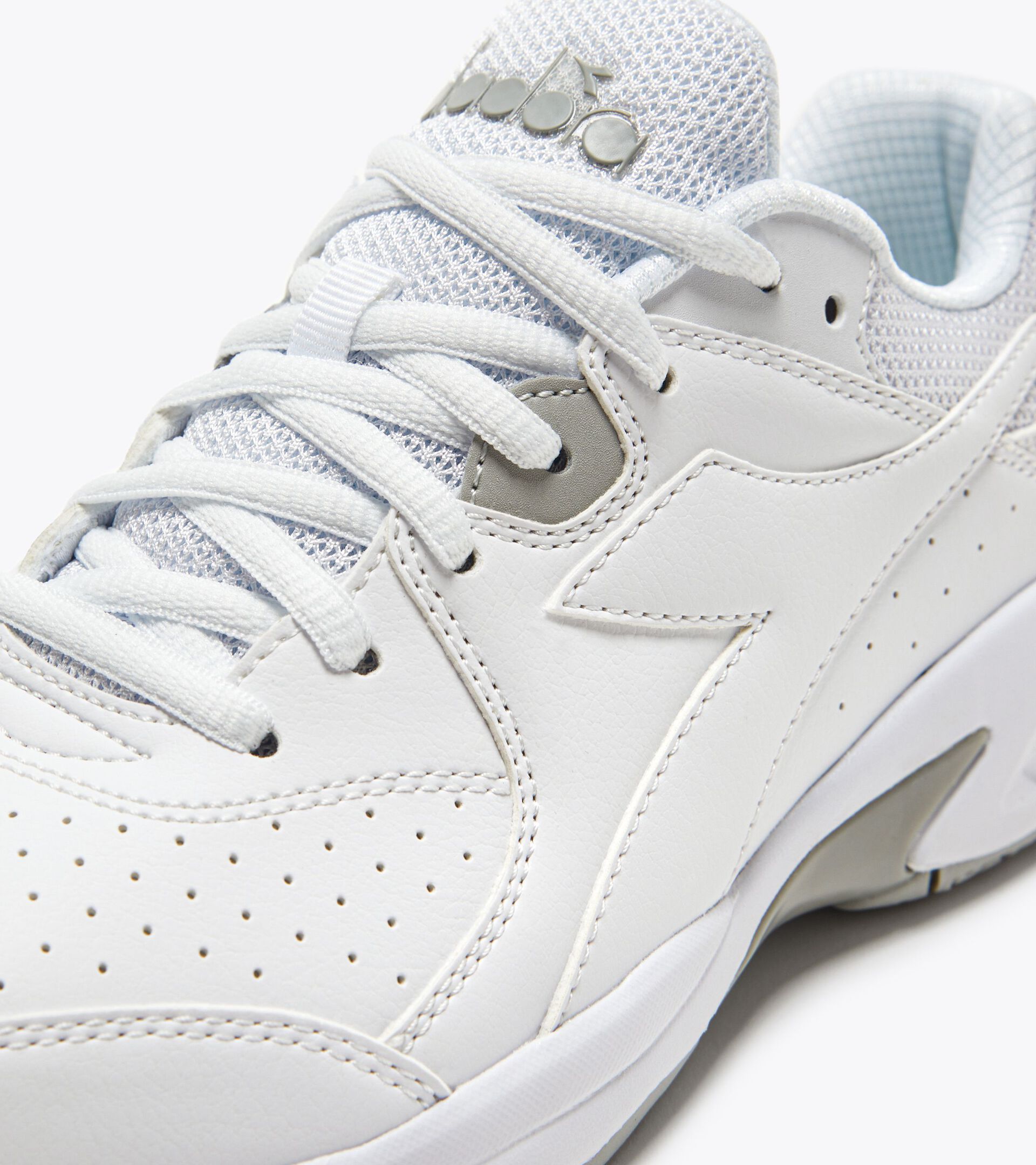 Scarpa da tennis - Donna SMASH 6 W BIANCO/ARGENTO .. - Diadora