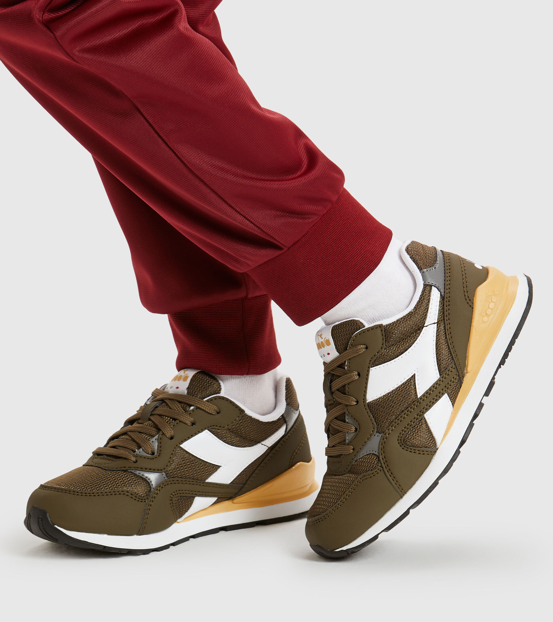 Sports shoes - Kids 4-8 years N.92 PS OLIVE GREEN - Diadora