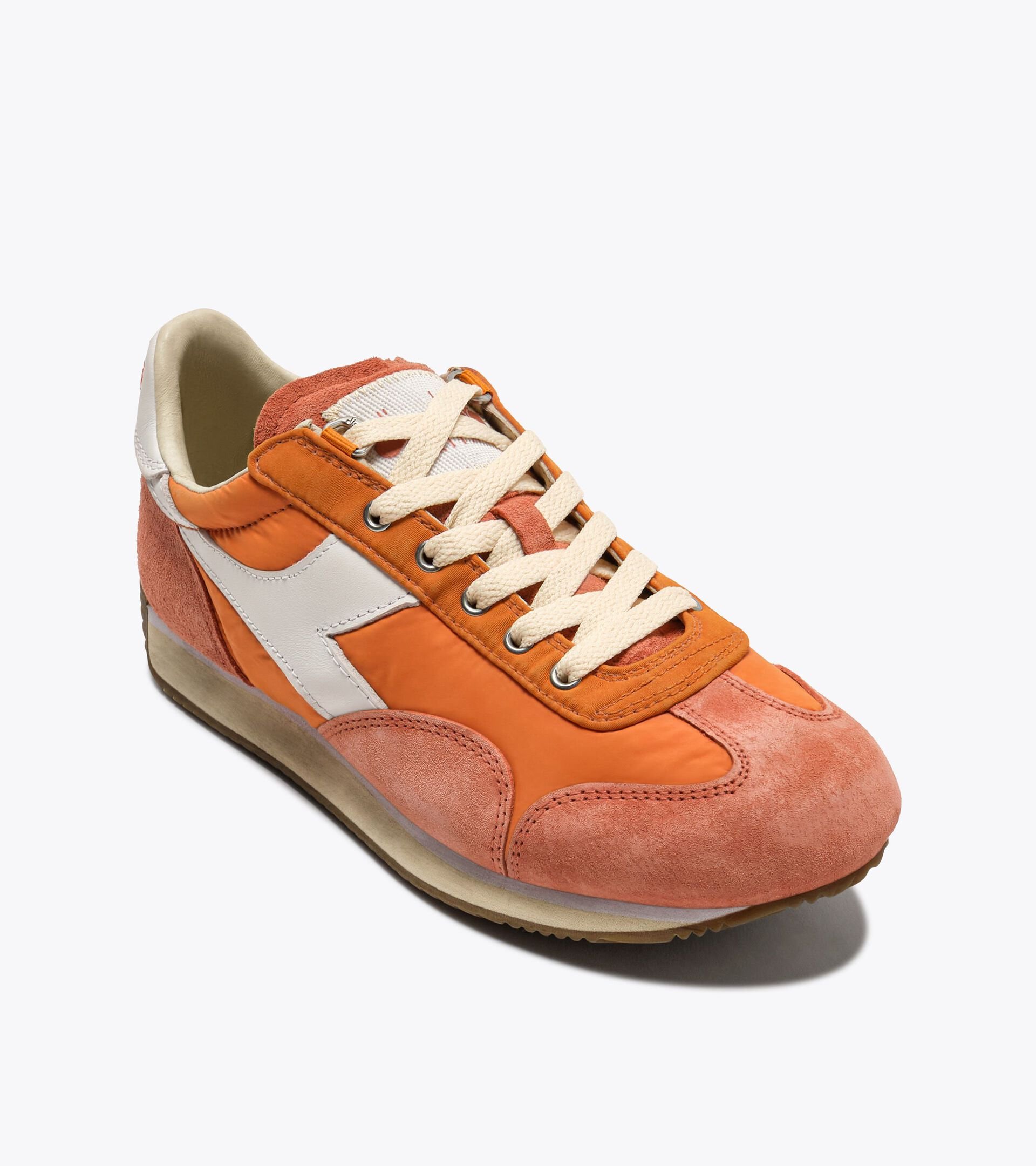 Sneaker Heritage in suede - Per ogni genere EQUIPE VELA SW ARANCIO TULIPANO - Diadora