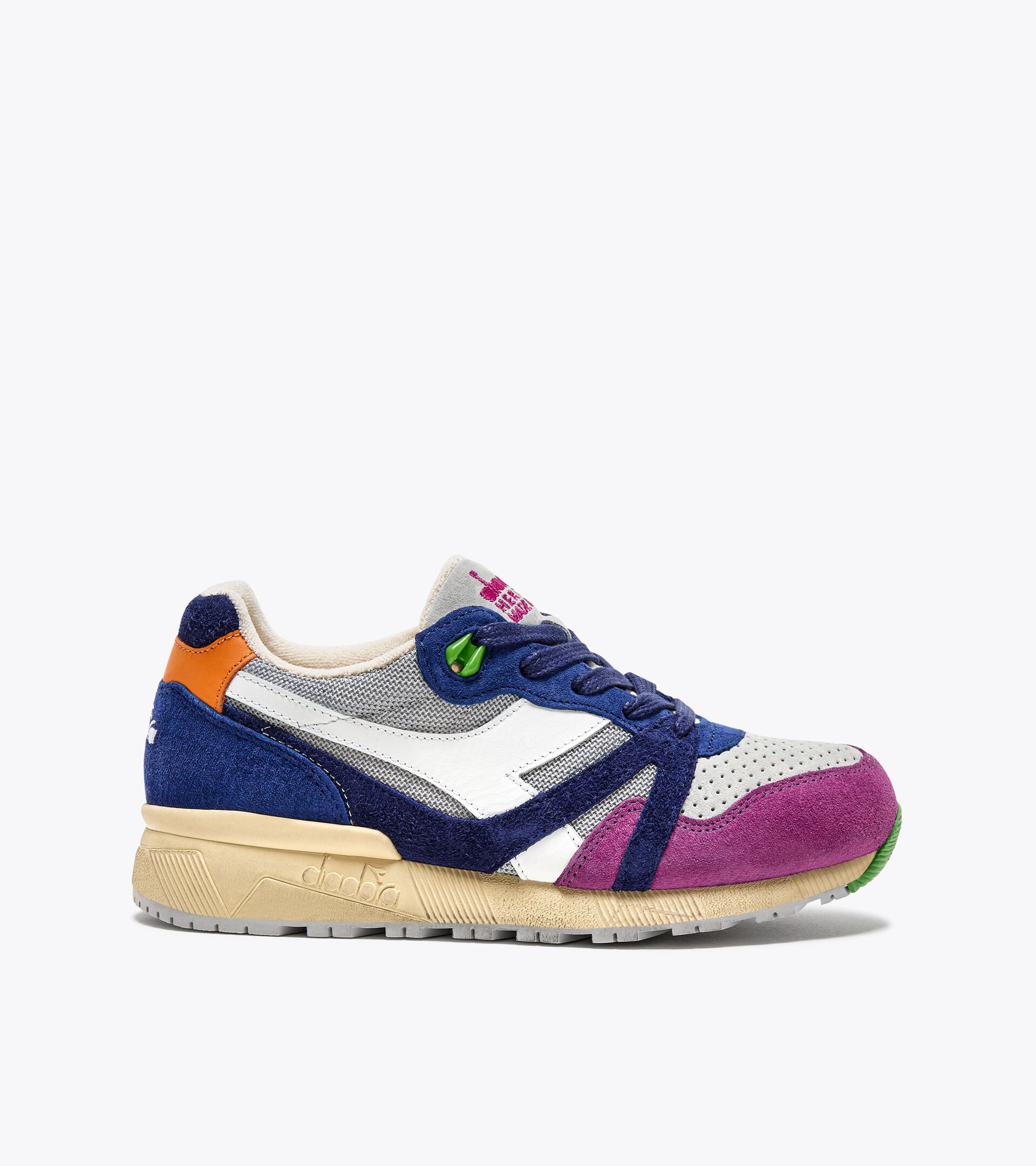 Heritage sneakers - Made in Italy - All-Gender 
 N9000 TOURNEY ITALIA GREY ROCK - Diadora