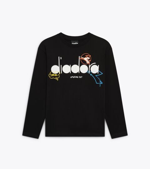 T-shirt &agrave; manches longues - Ado gar&ccedil;on
 JB. T-SHIRT LS COMIC NOIR - Diadora
