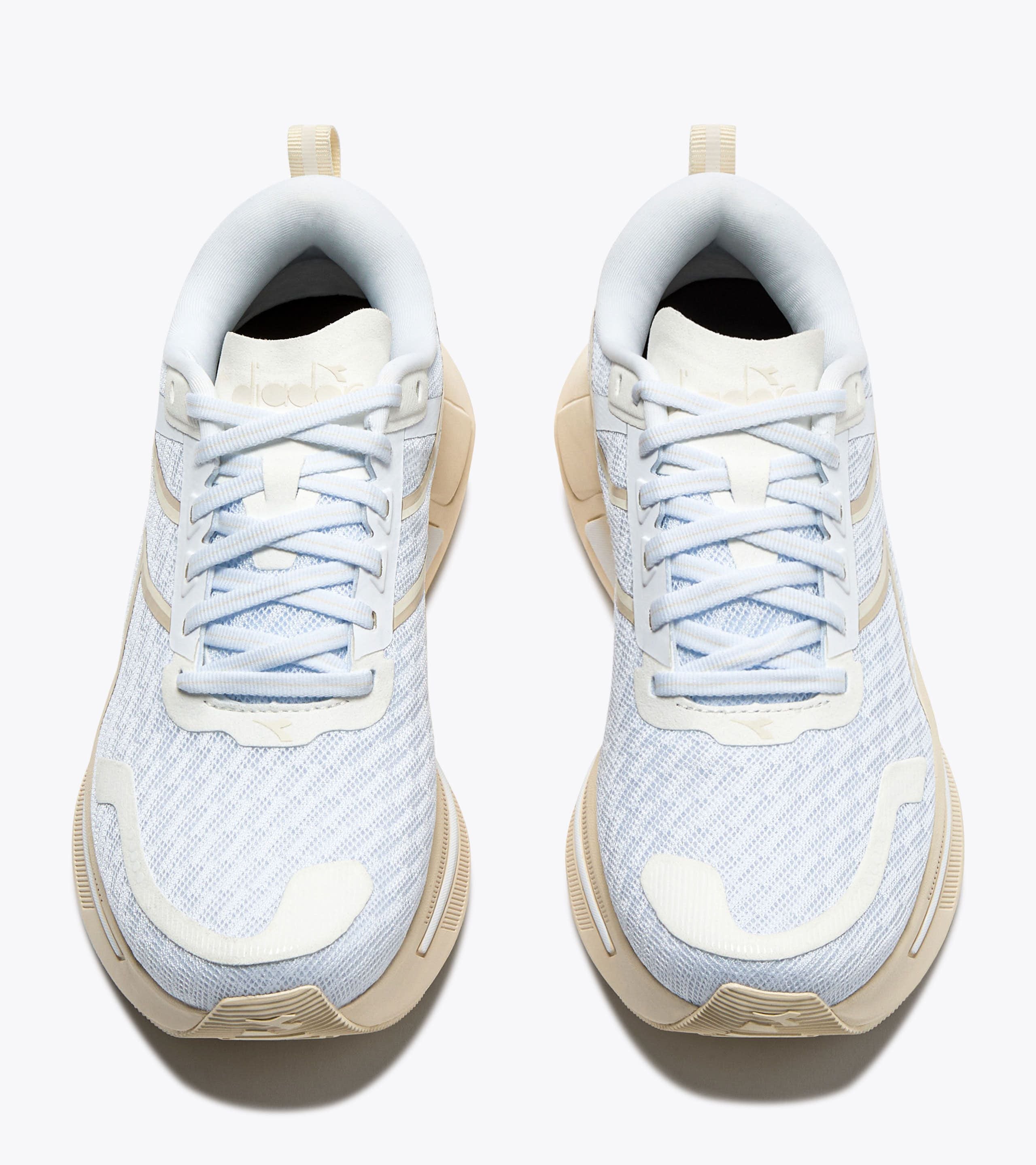 ピュアフローラ Flower Mountain Beige/Cream/Light Grey Suede/Nylon Wave Uni