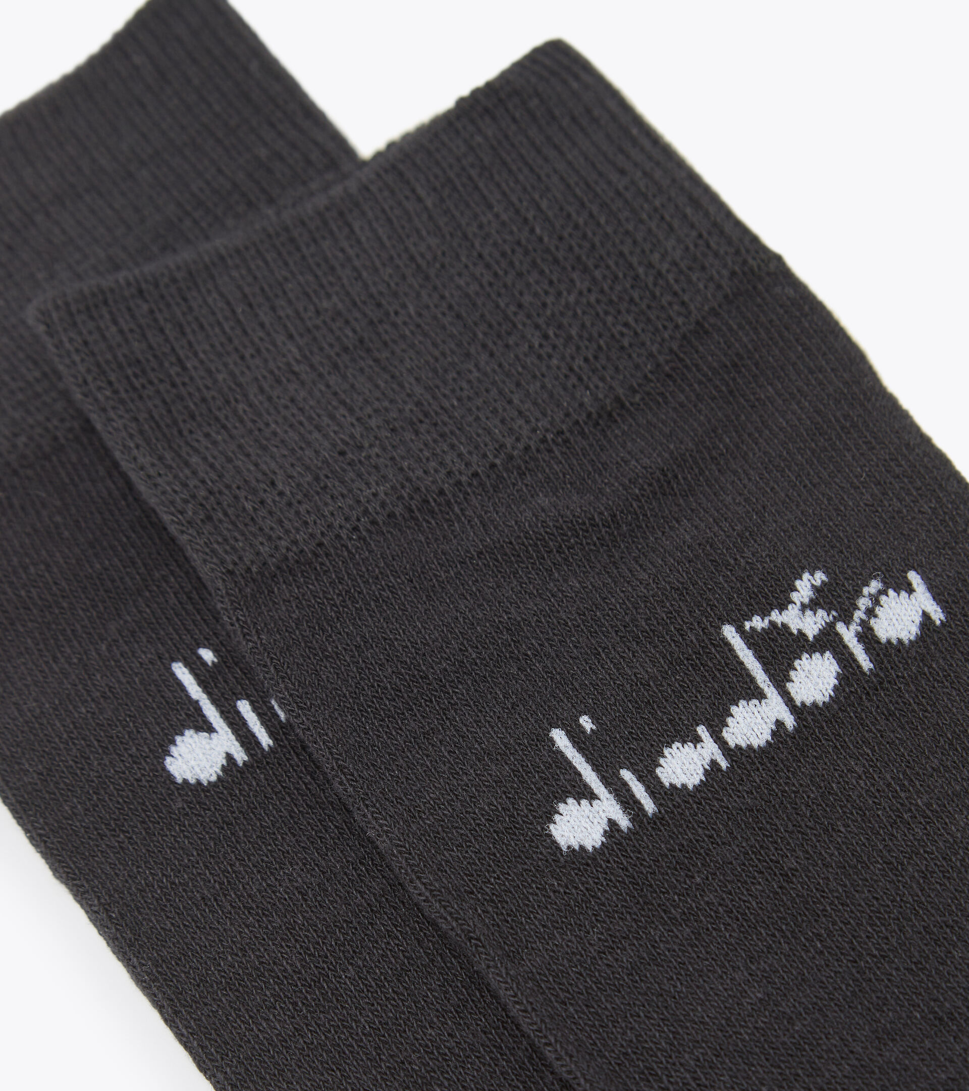 Mid socks pack - Three pair - Unisex U. MID PLAIN SOCKS 3-PACK BLACK - Diadora