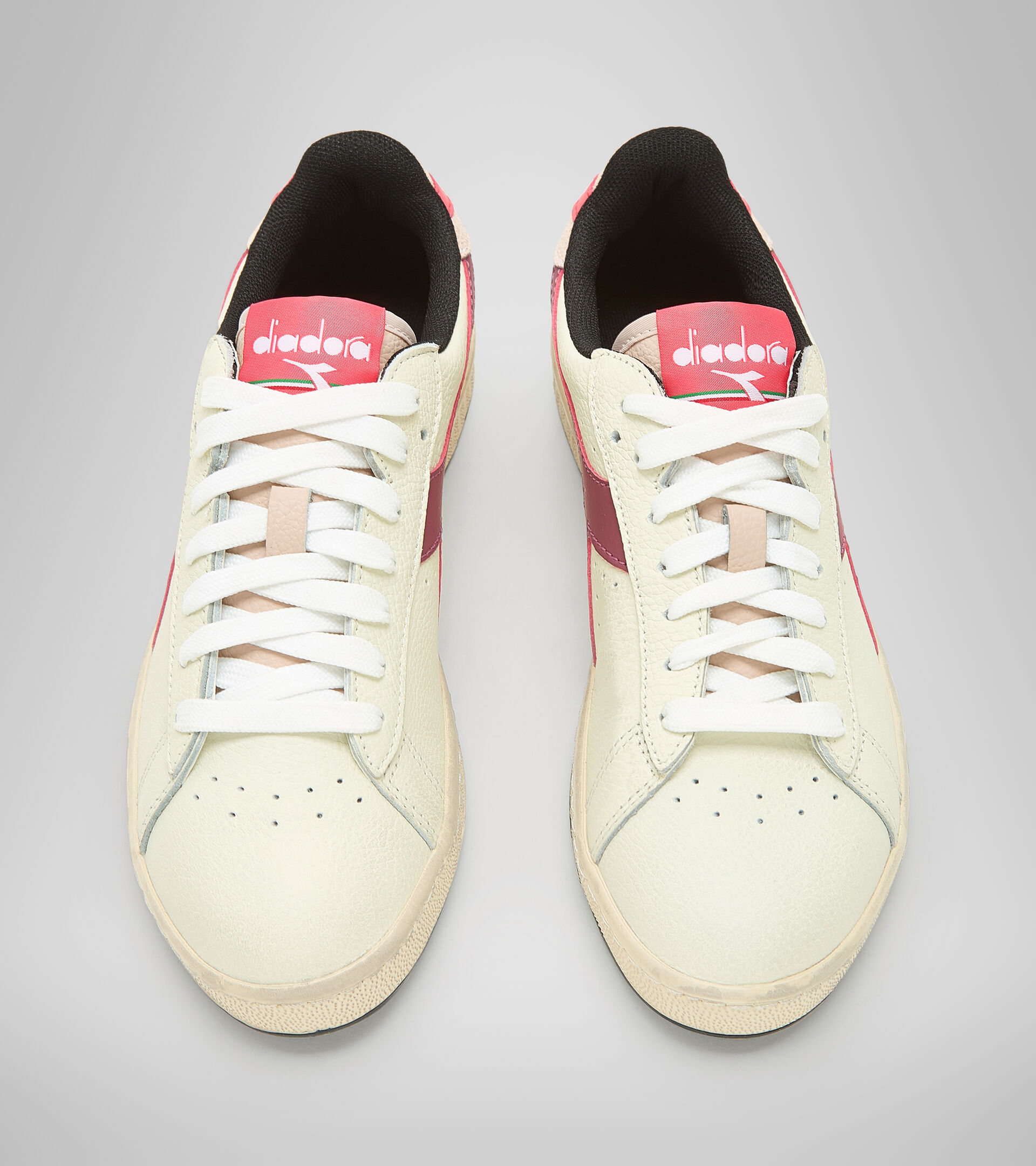 Sportschuh - Damen GAME L LOW ICONA WN SILBER PFINGSTROSE/SCHWZ/TEERO - Diadora
