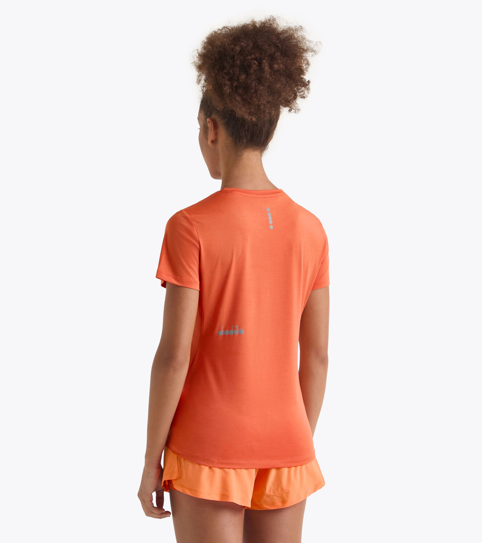Performance-T-Shirt zum Laufen - Damen L. SS T-SHIRT TECH RUN CREW KOI - Diadora