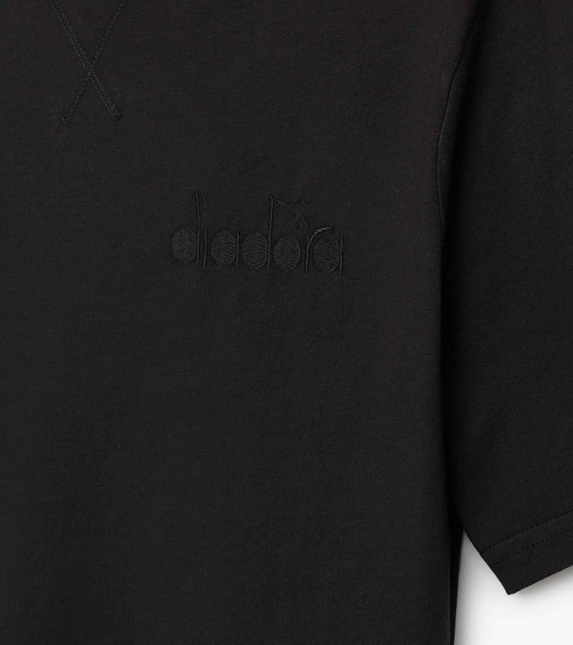 Cotton t-shirt - Gender neutral T-SHIRT SS SPW LOGO BLACK - Diadora