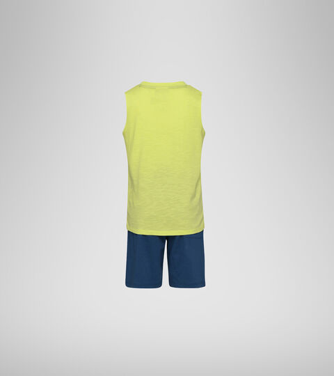 JB. SET SL LOGO ELEMENTS, GREEN SUNNY LIME Tracksuit - Boys JB. SET SL LOGO ELEMENTS GREEN SUNNY LIME - Diadora