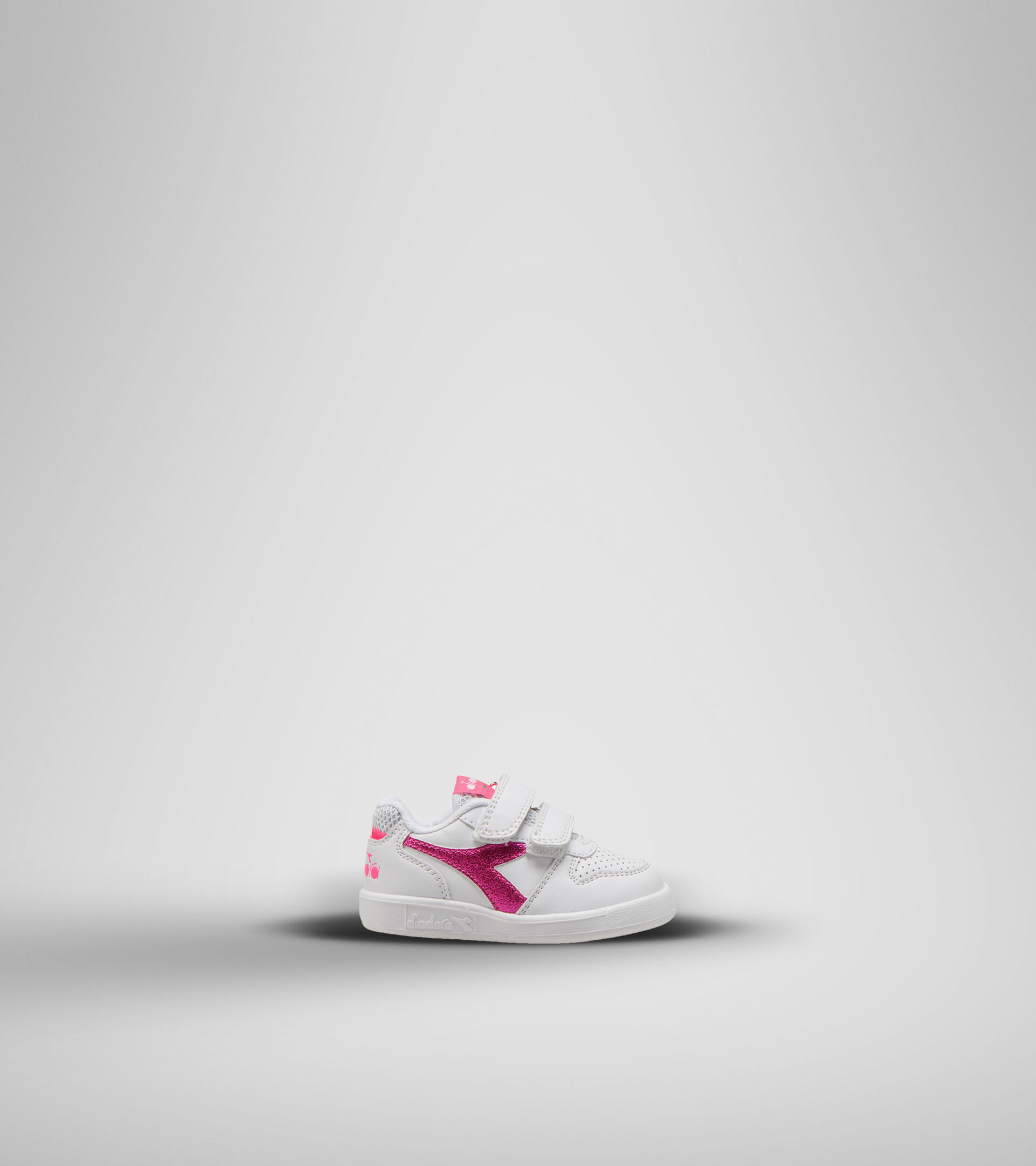 Footwear Sport BAMBINO PLAYGROUND TD GIRL BLANCO/ROSA FLUO Diadora