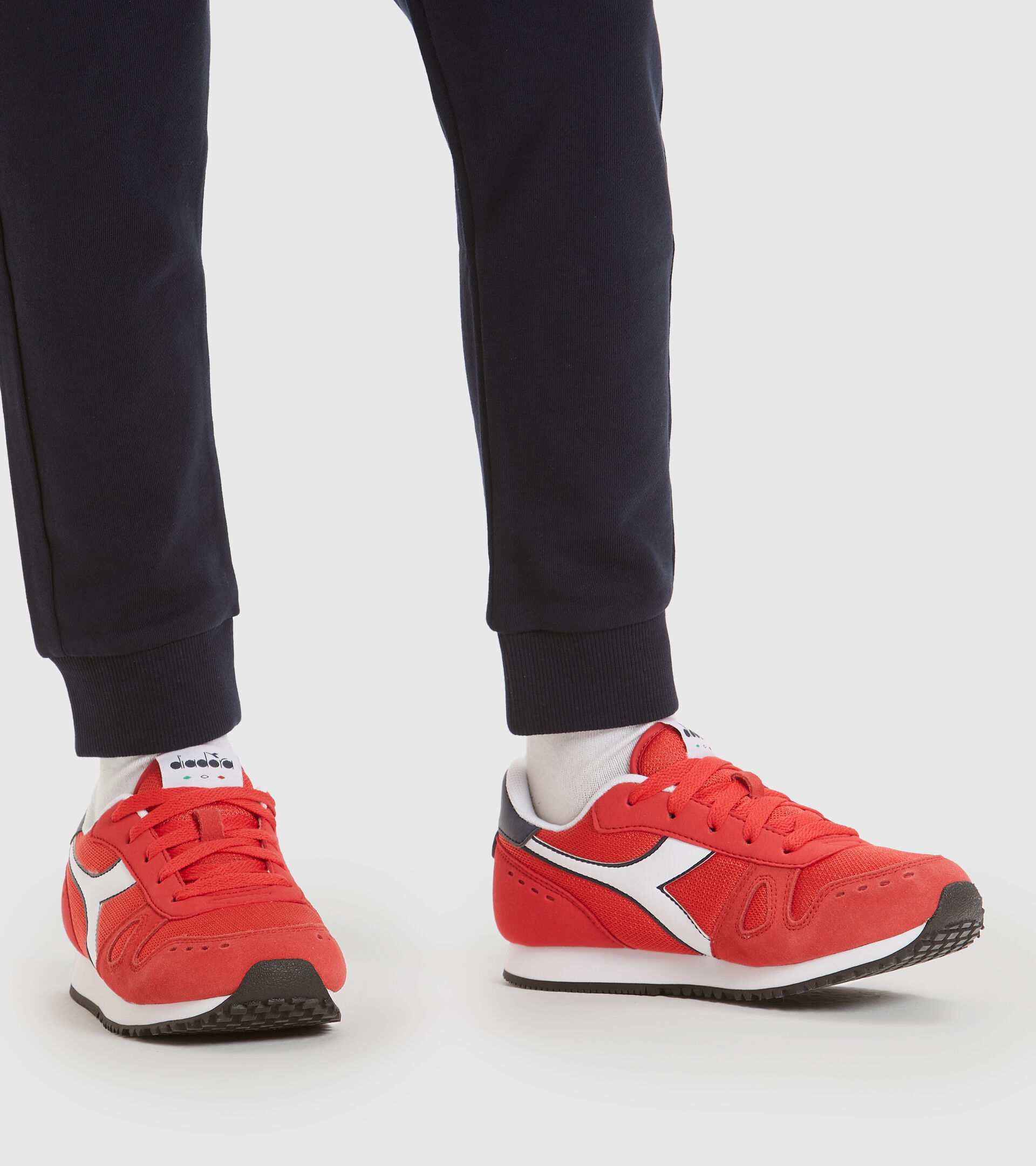 Sports shoes - Youth 8-16 years SIMPLE RUN GS TOMATO RED - Diadora