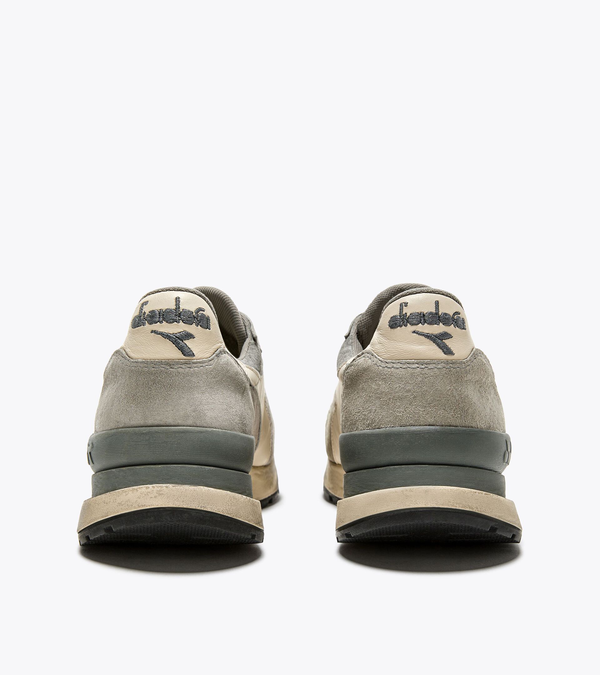 Heritage shoe - Men CONQUEST SUEDE SW DARK SILVER GREY - Diadora