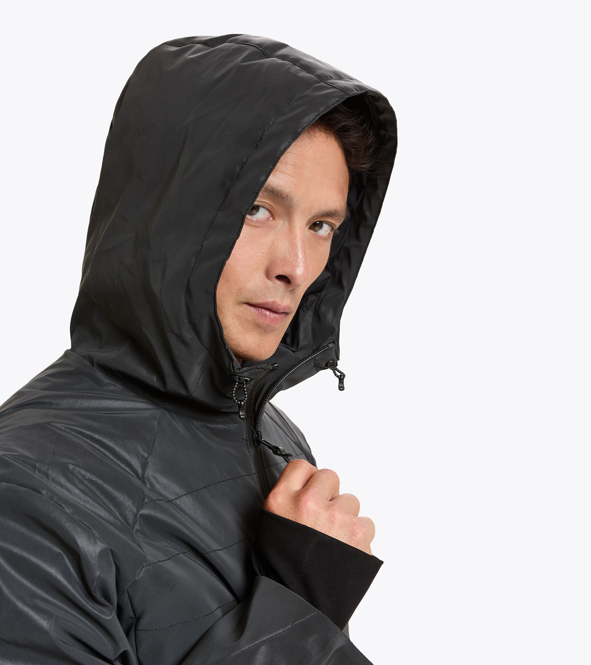 Apparel Sport UOMO BRIGHT JACKET BE ONE BLACK Diadora
