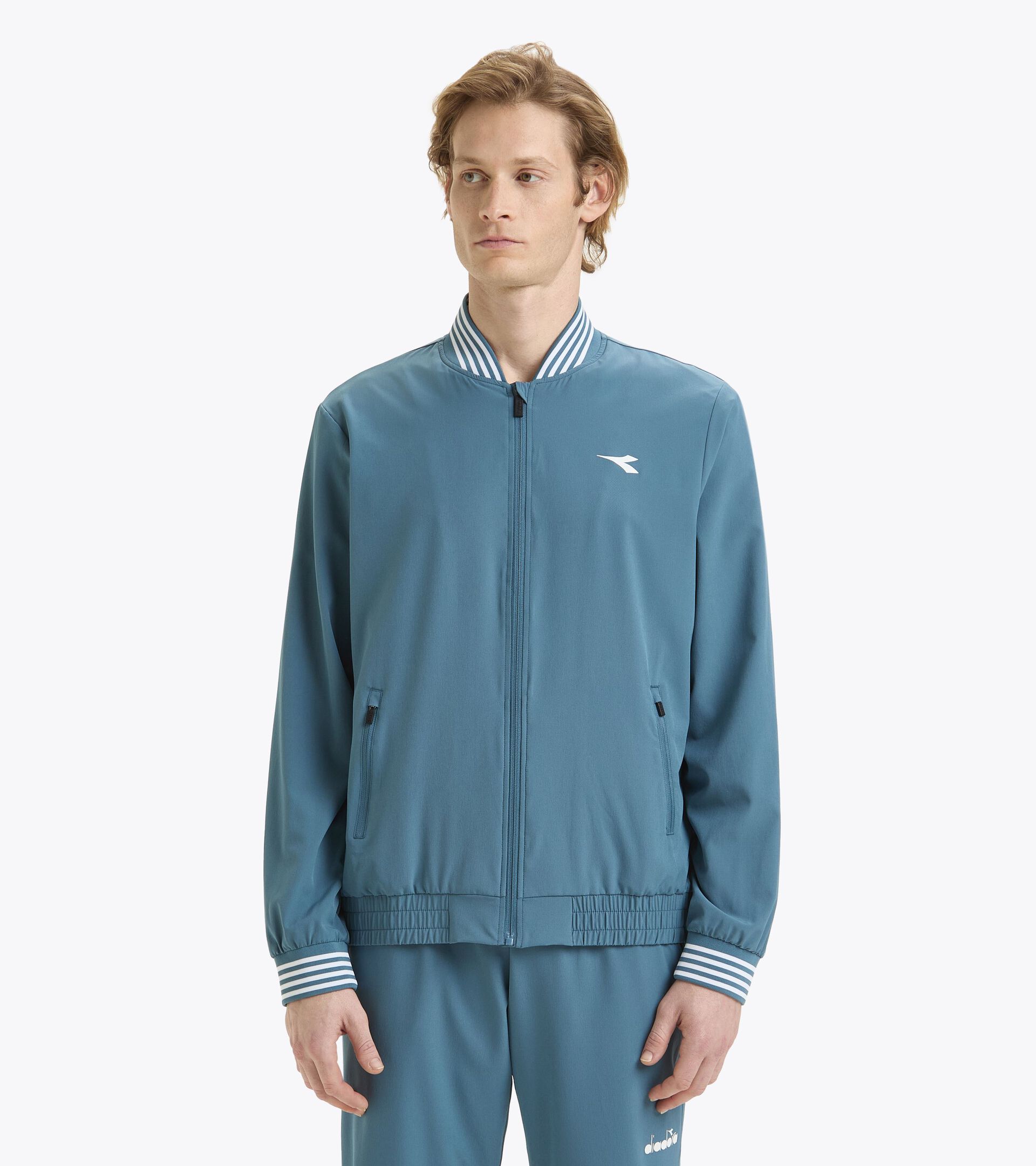 Sports jacket - Tennis - Men’s FZ JACKET ICON OCEANVIEW - Diadora