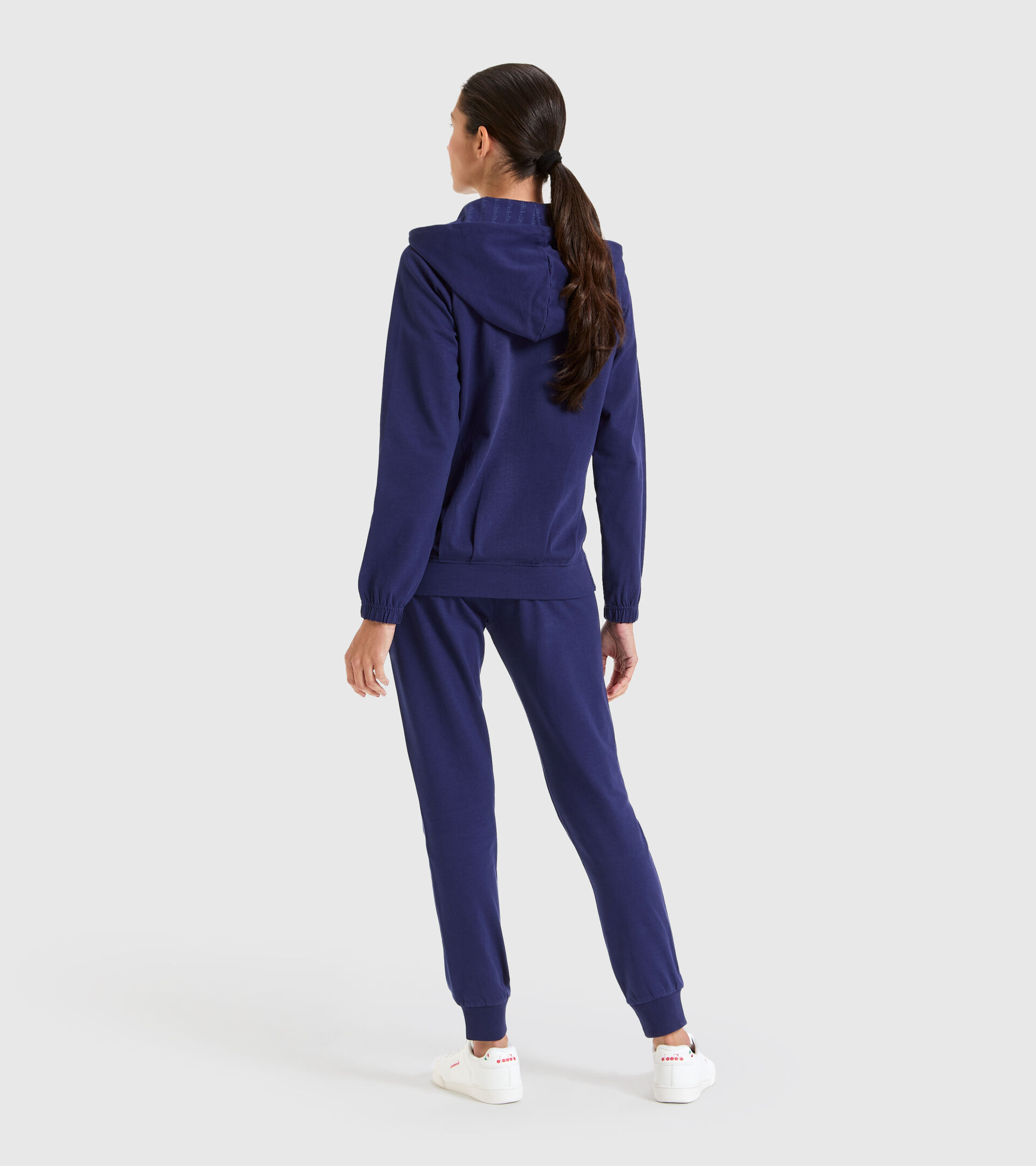 Chándal deportivo de algodón - Mujer L.TRACKSUIT HD CORE PROFUNDO COBALTO - Diadora