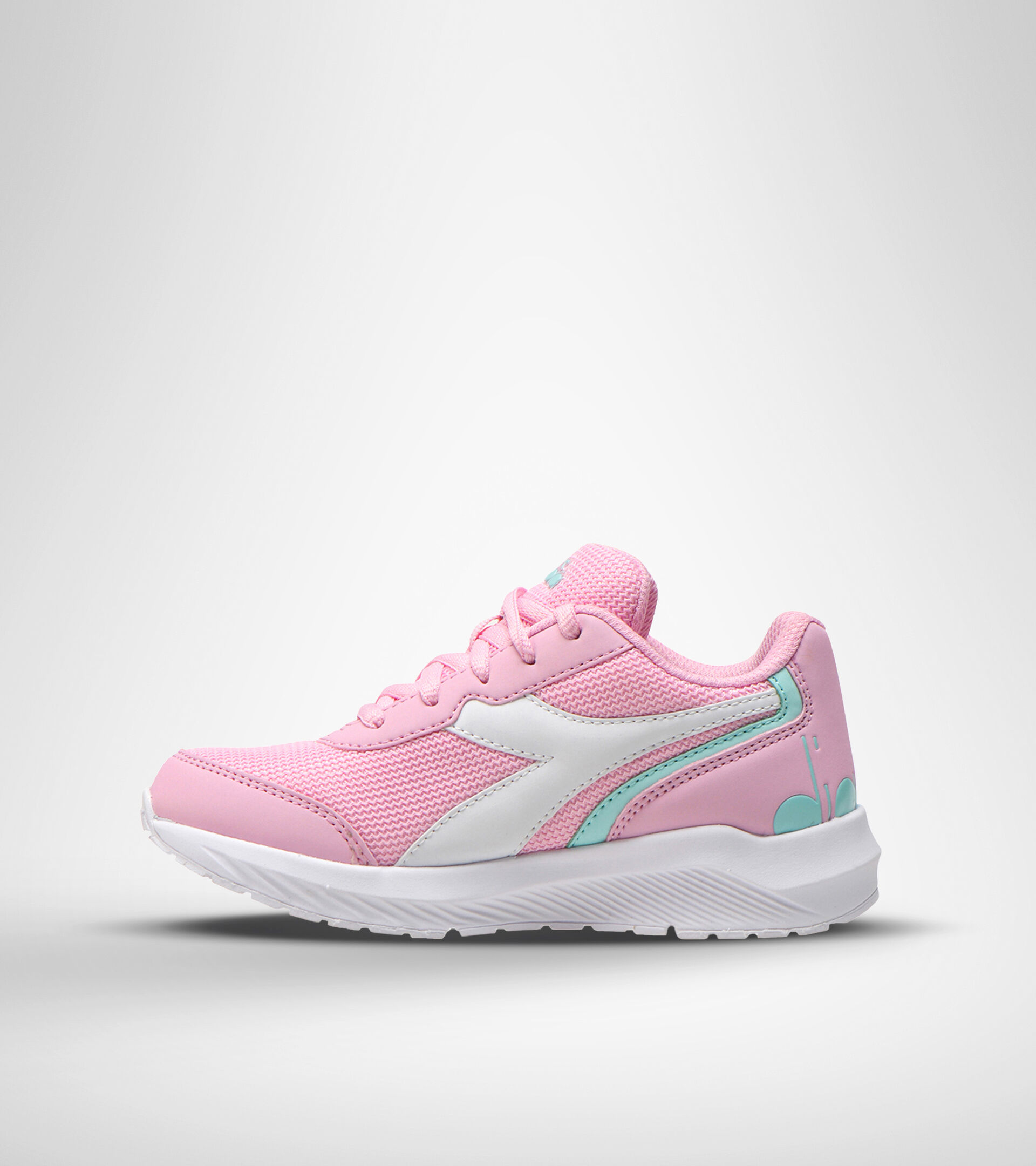 Running shoe - Kids FALCON JR PINK LADY/WHITE - Diadora