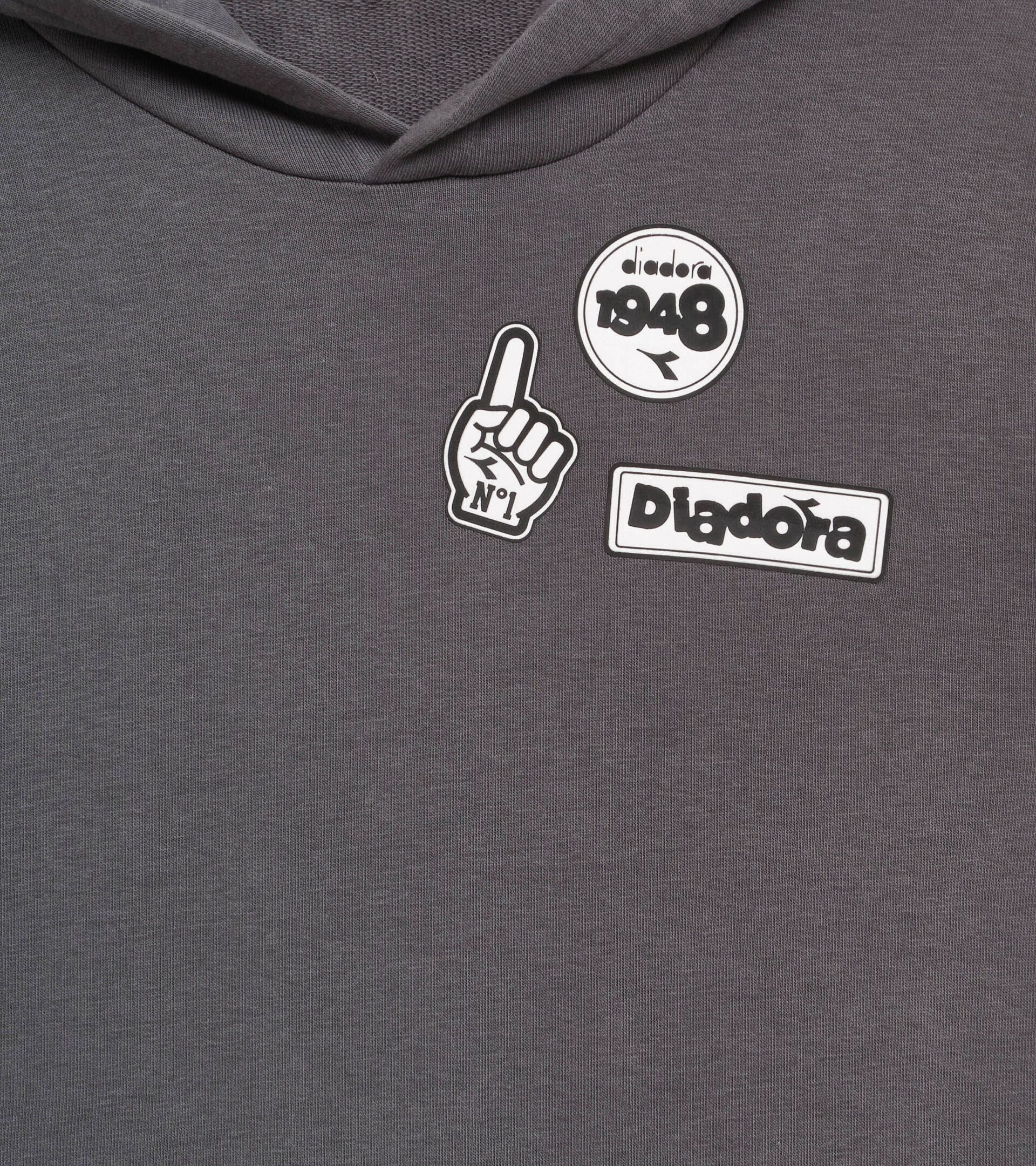 Sweat-shirt en coton &eacute;pais - Gar&ccedil;on
 JB. HOODIE ESS. SPORTS TURBULENCE - Diadora