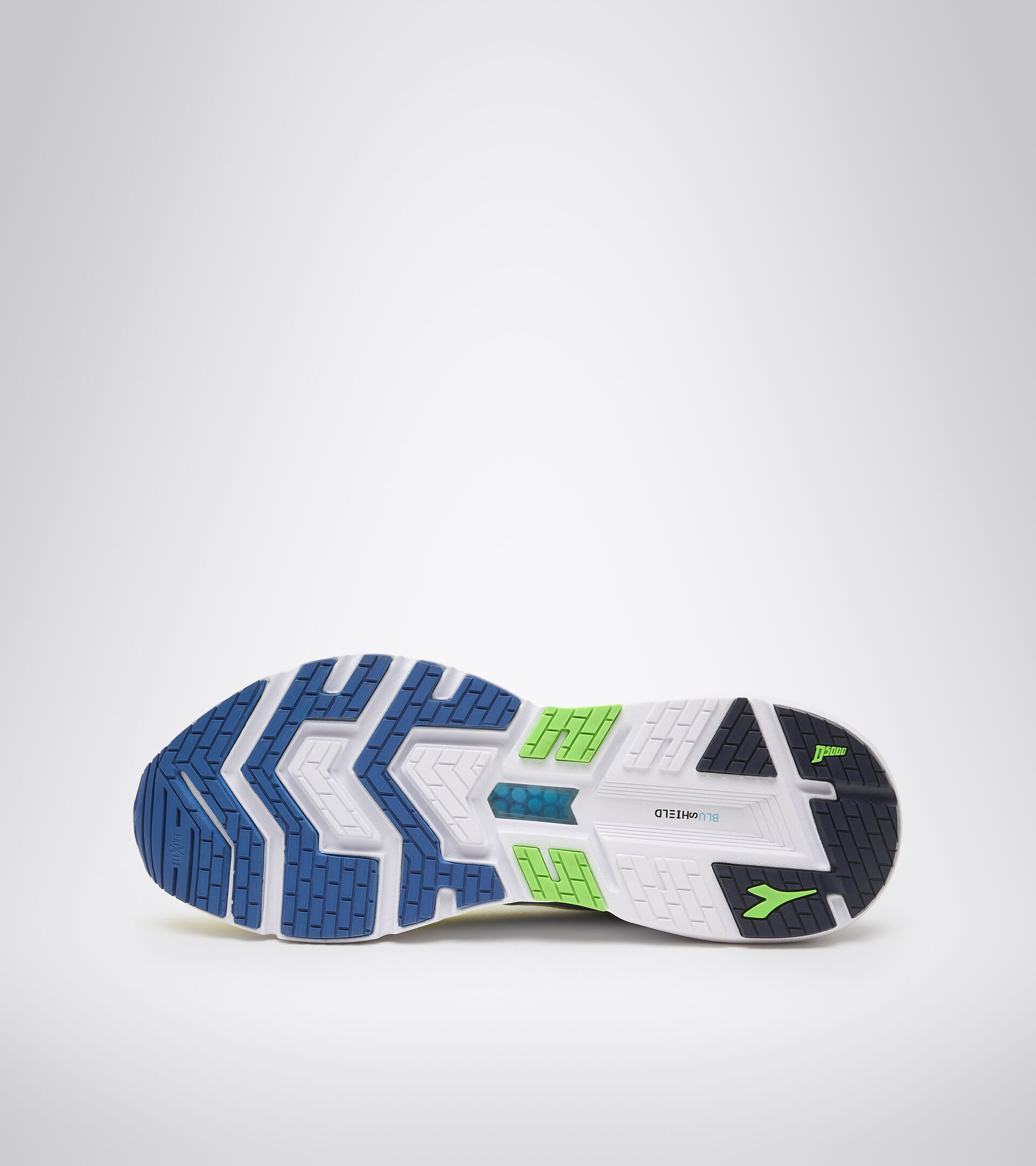 Running shoes - Men MYTHOS BLUSHIELD VOLO 2 NEON YELLOW/WHITE/BLACK IRIS - Diadora