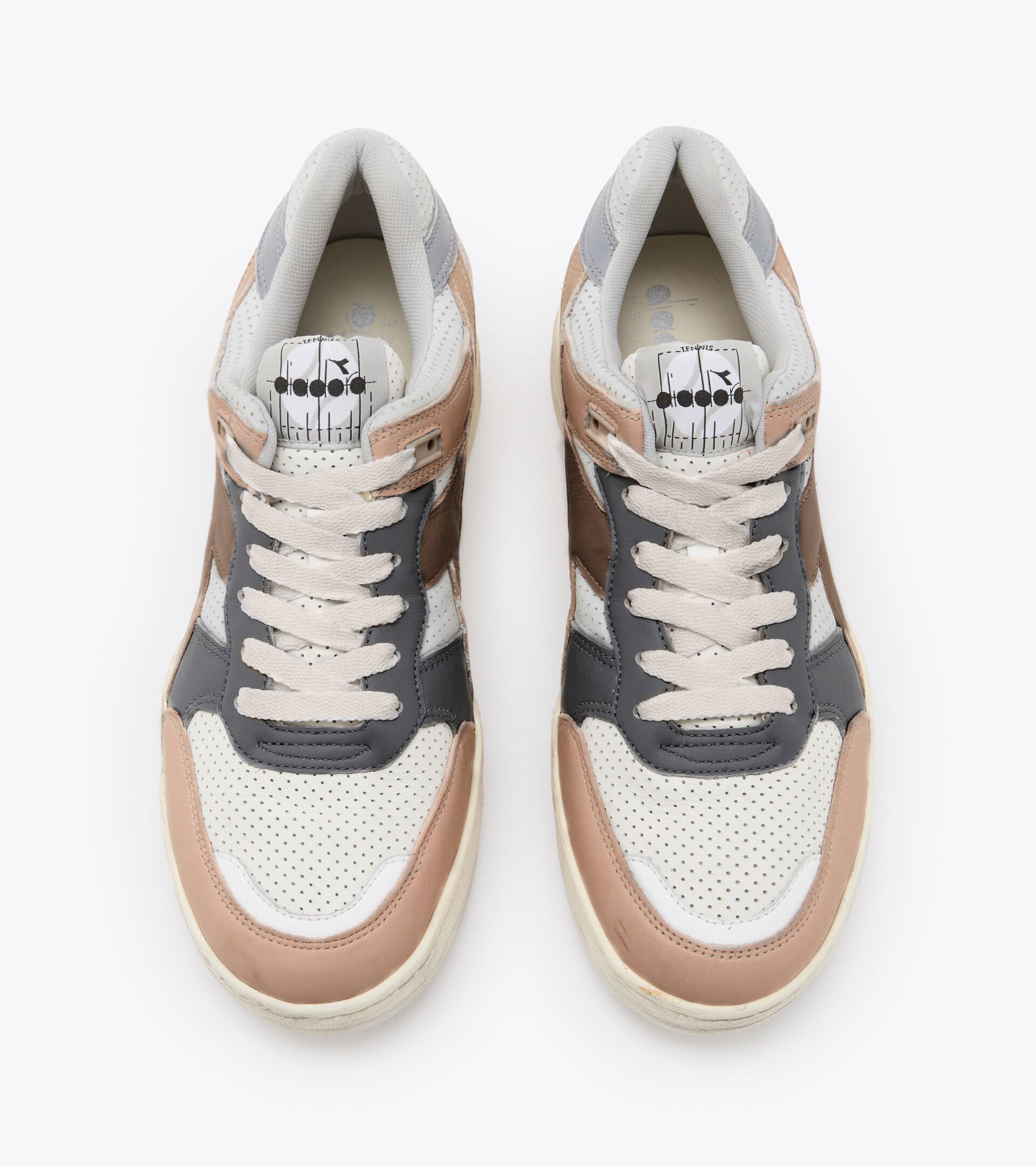 Heritage-Schuh - Unisex B.560 APULIA USED ITALIA MORGEN BLAU - Diadora