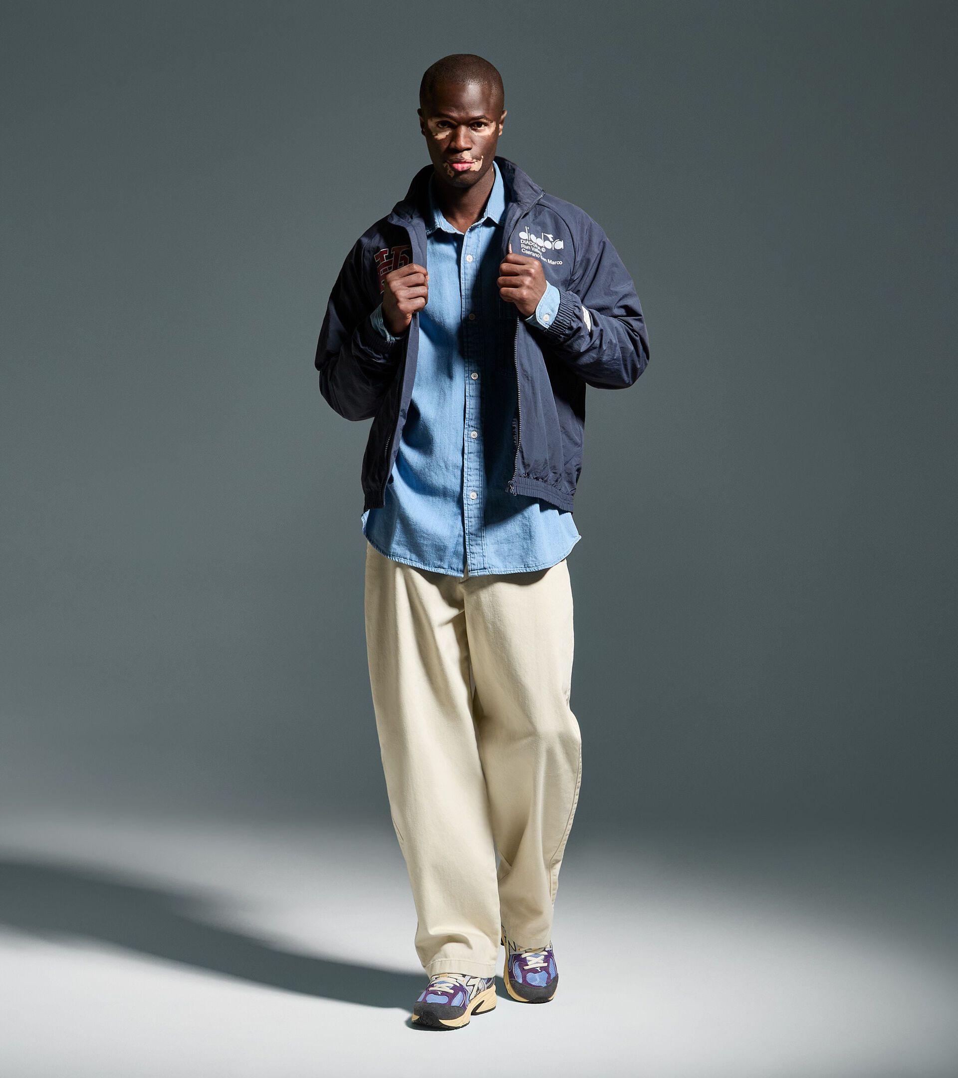 TRACK JACKET RUN VALLEY, BLUE DENIM, hi-res
