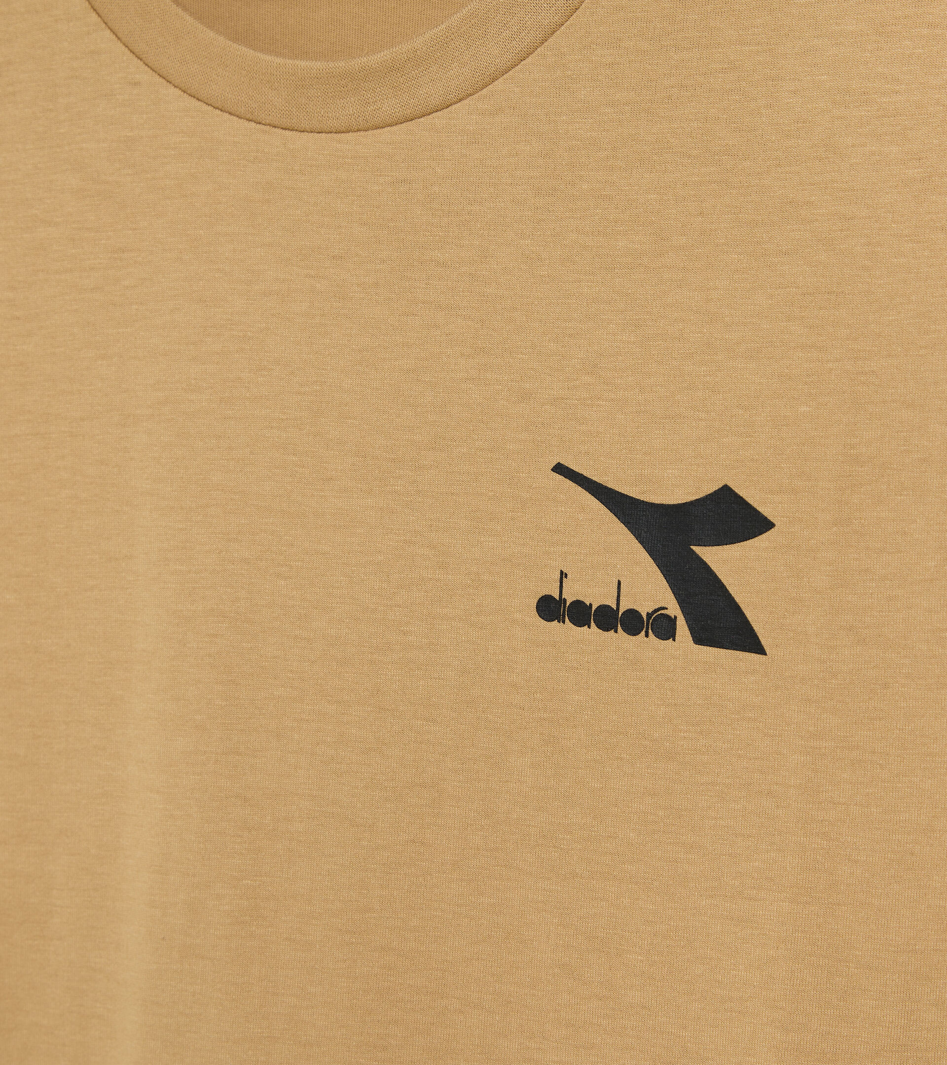 Sports T-shirt - Men’s T-SHIRT SS CORE BEIGE TAN - Diadora