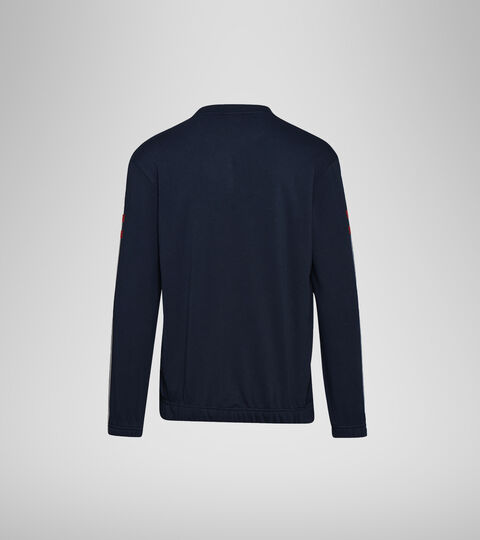 SWEATSHIRT CREW BLKBAR, BLUE CORSAIR Crew-neck sweatshirt - Men SWEATSHIRT CREW BLKBAR BLUE CORSAIR - Diadora
