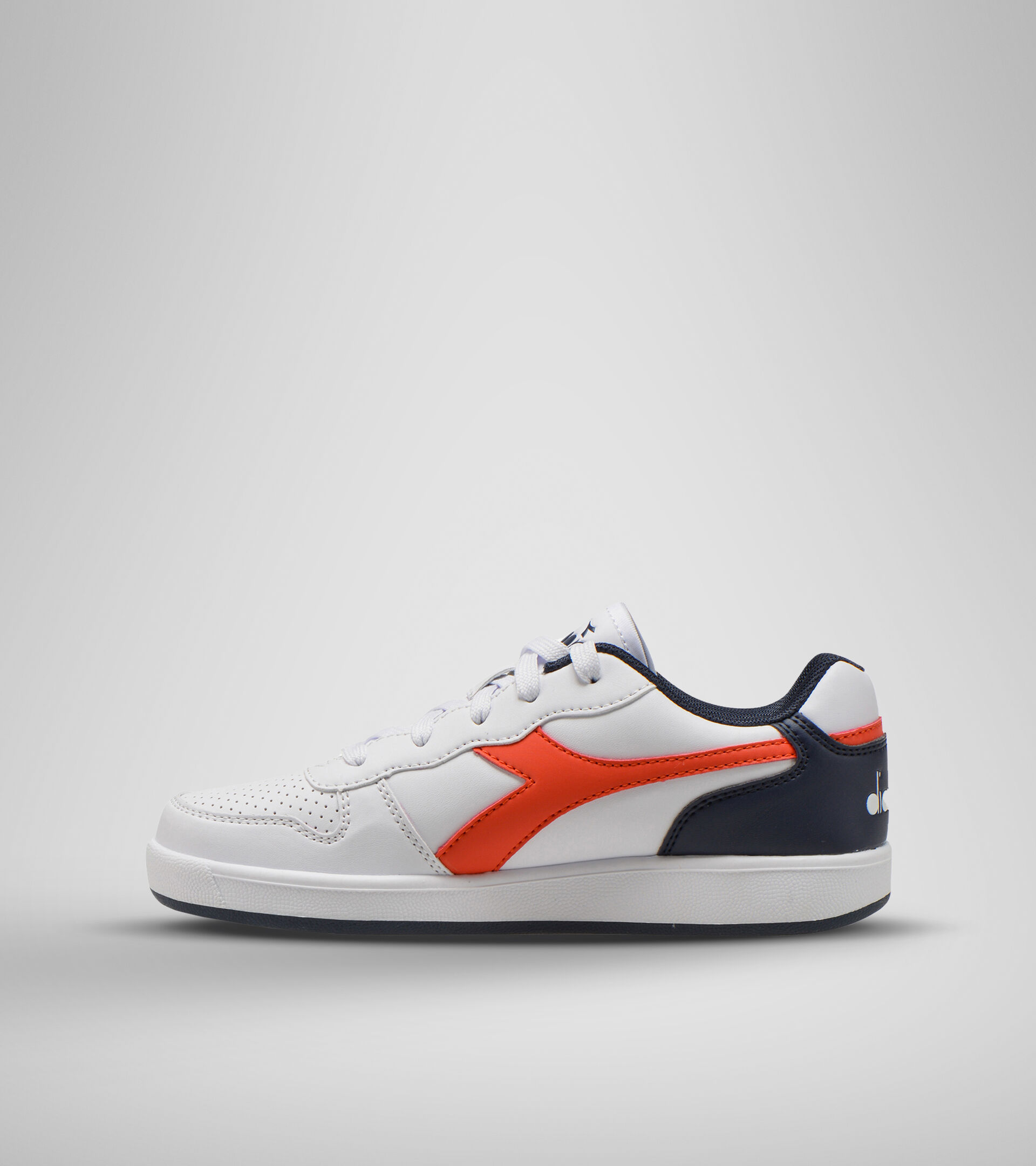 Footwear Sport BAMBINO PLAYGROUND GS BLANCO/ROJO FIESTA/LIRIO NEGRO Diadora